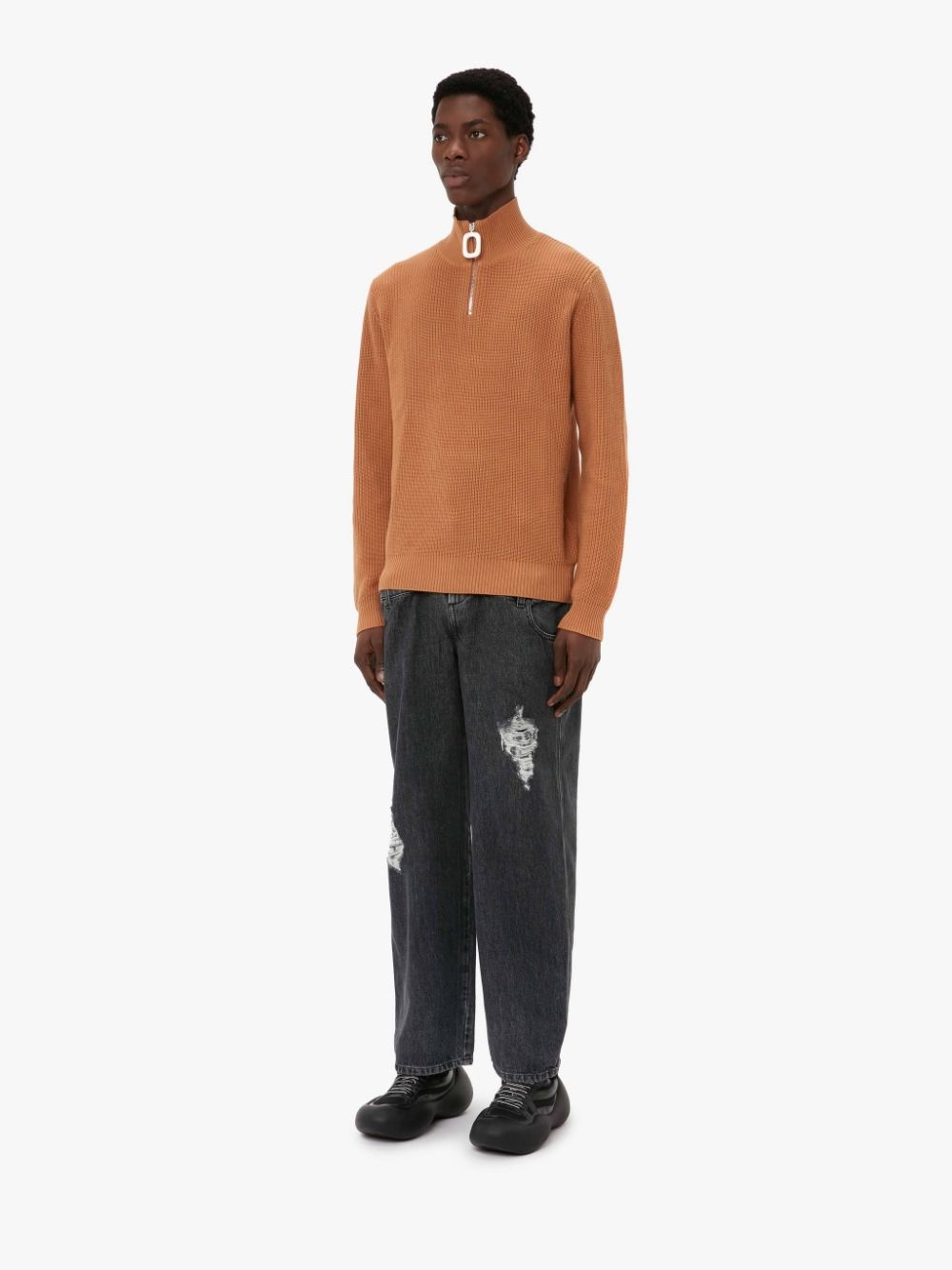 JWA PULLER HALF ZIP JUMPER - 4