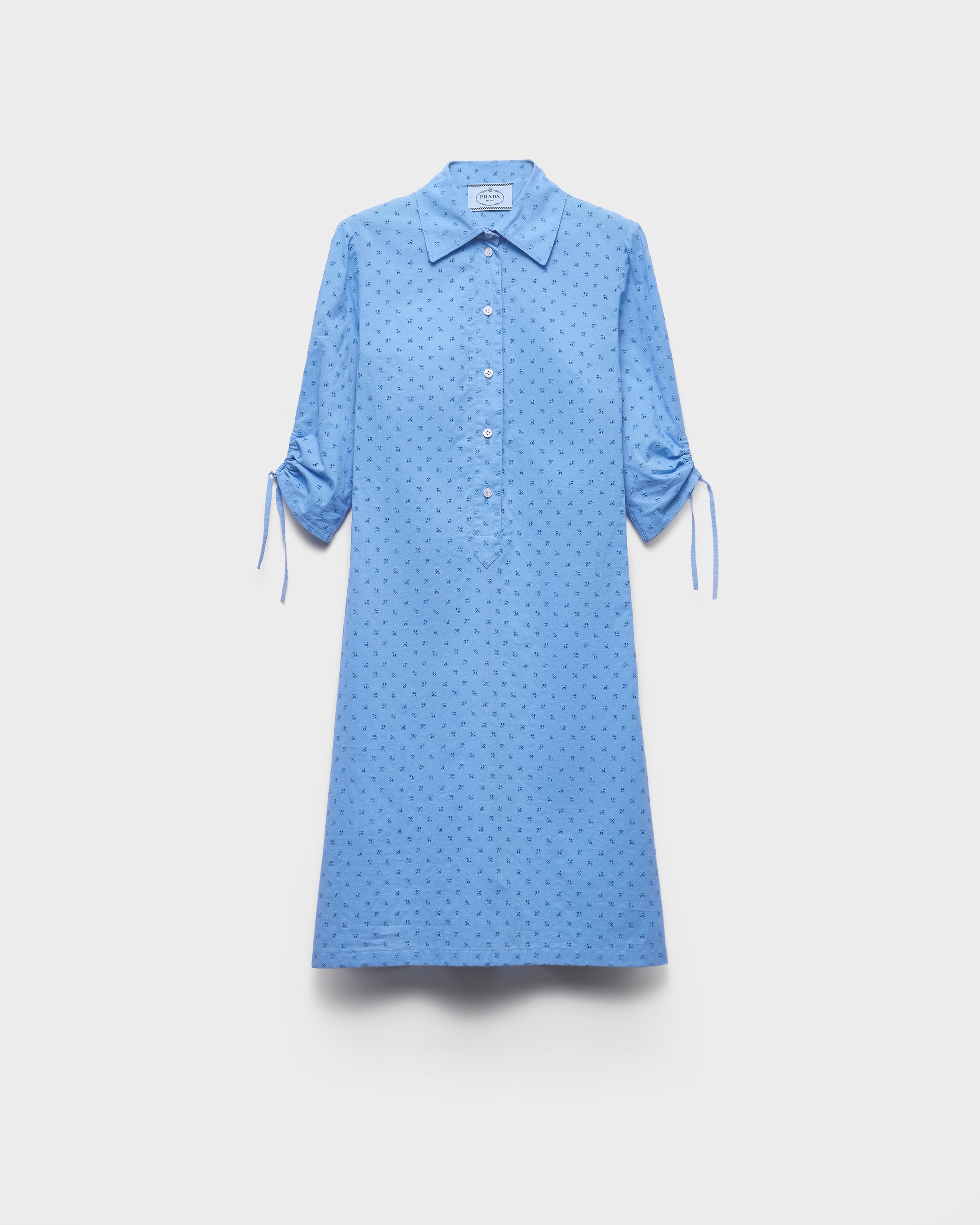 Eyelet lace dress - 1