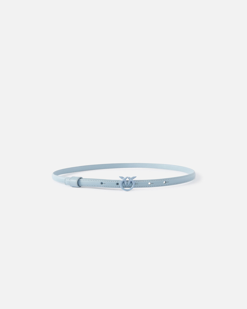 SUPER-THIN COLOUR-BLOCK LOVE BIRDS BELT 1CM 1