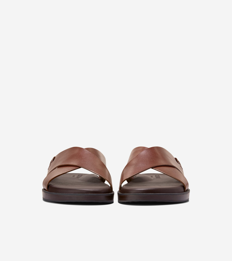 COLE HAAN Men's Grand Neoclassic Cross Strap Sandals outlook