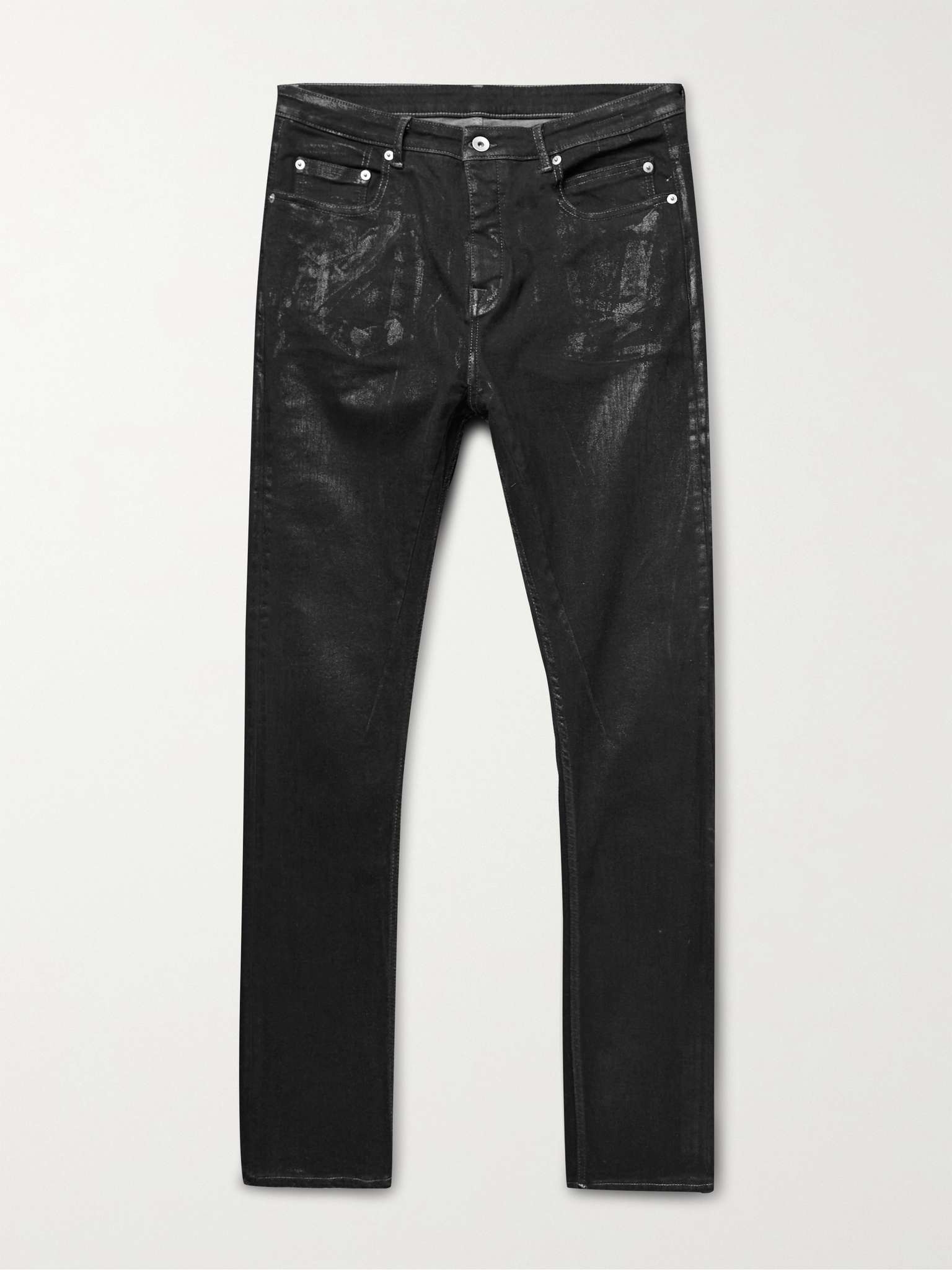 Detroit Slim-Fit Coated Jeans - 1