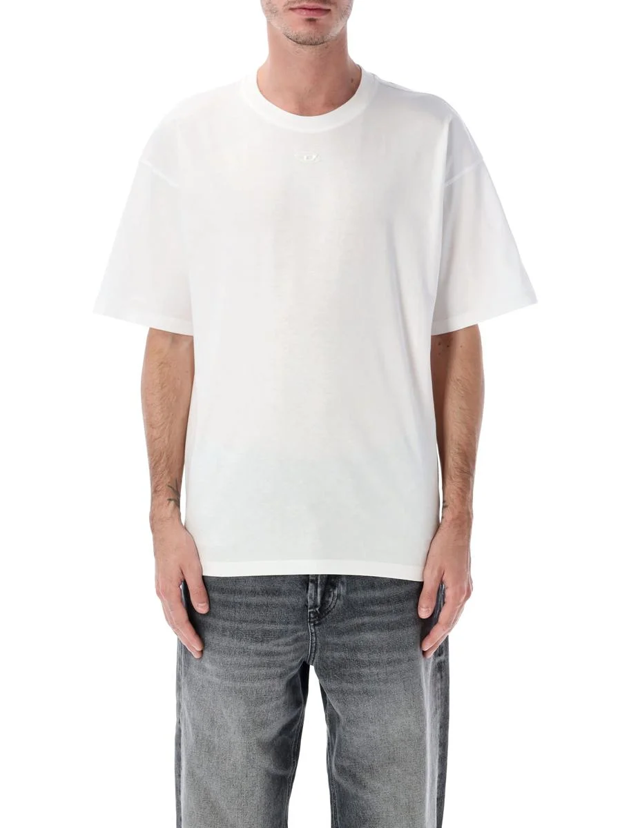 Diesel T-Lucien-Ihbi Cotton T-Shirt - 1