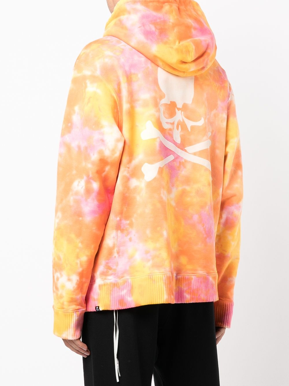 tie-dye logo hoodie - 4