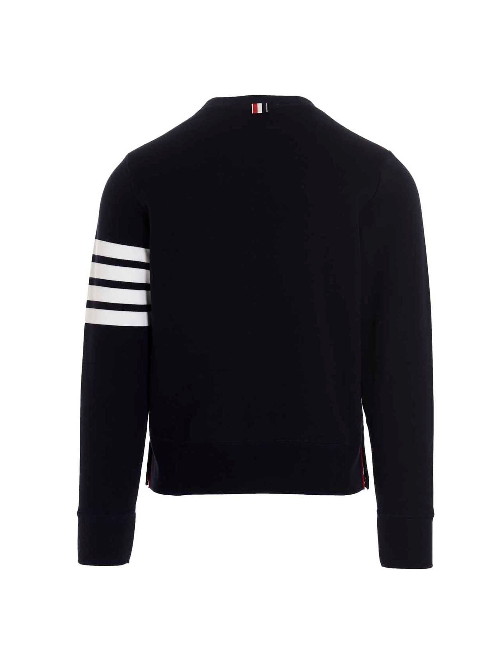 4 Bar Sweatshirt Blue - 2