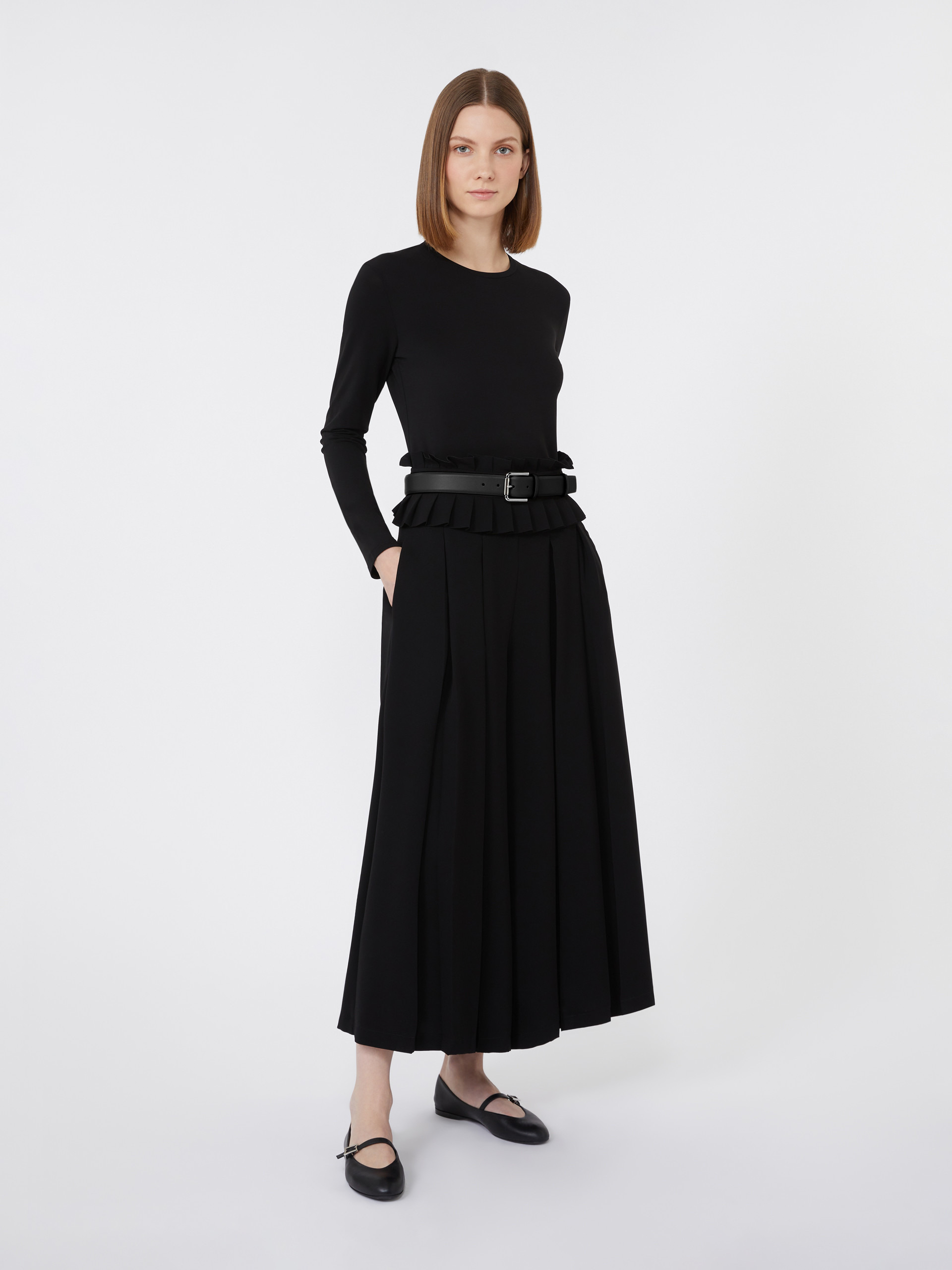 ORTENSIA Viscose mesh T-shirt - 2