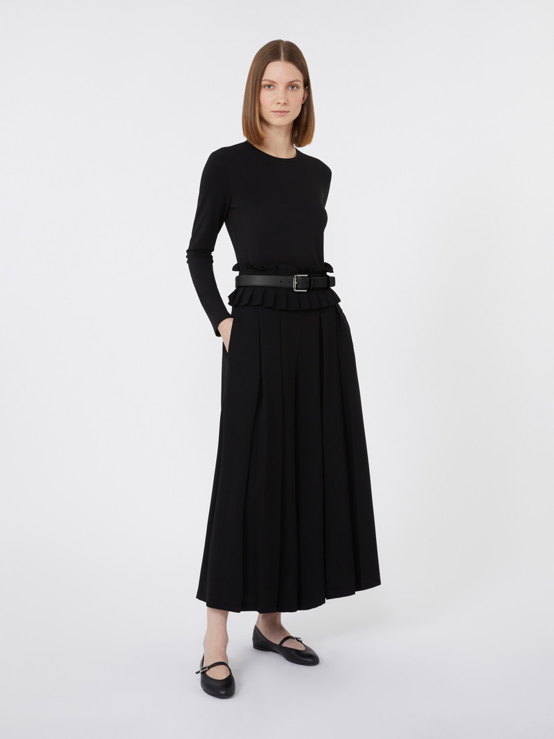 Max Mara ORTENSIA Viscose mesh T-shirt outlook