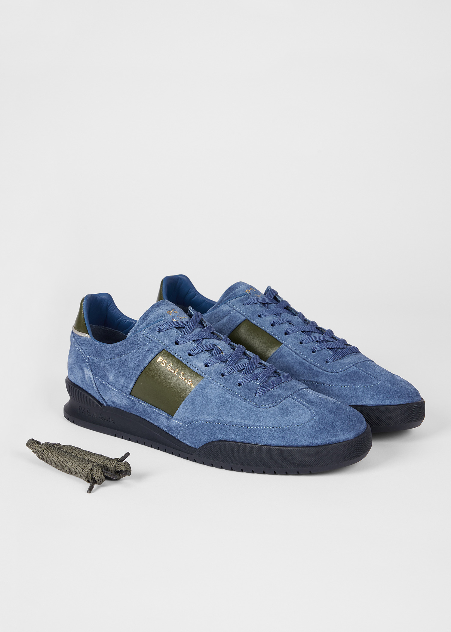 Blue 'Dover' Trainers - 4