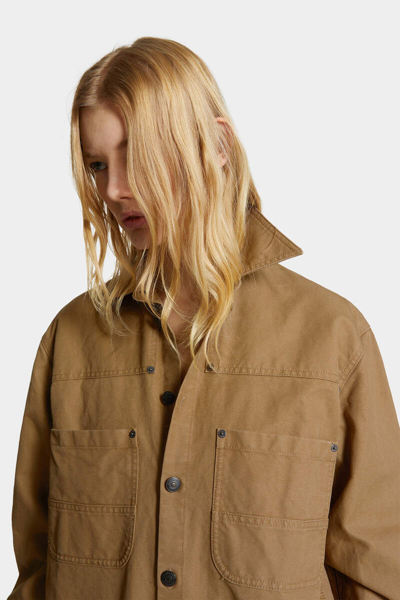 STONE WASH ICON CARGO JUMPSUIT - 5