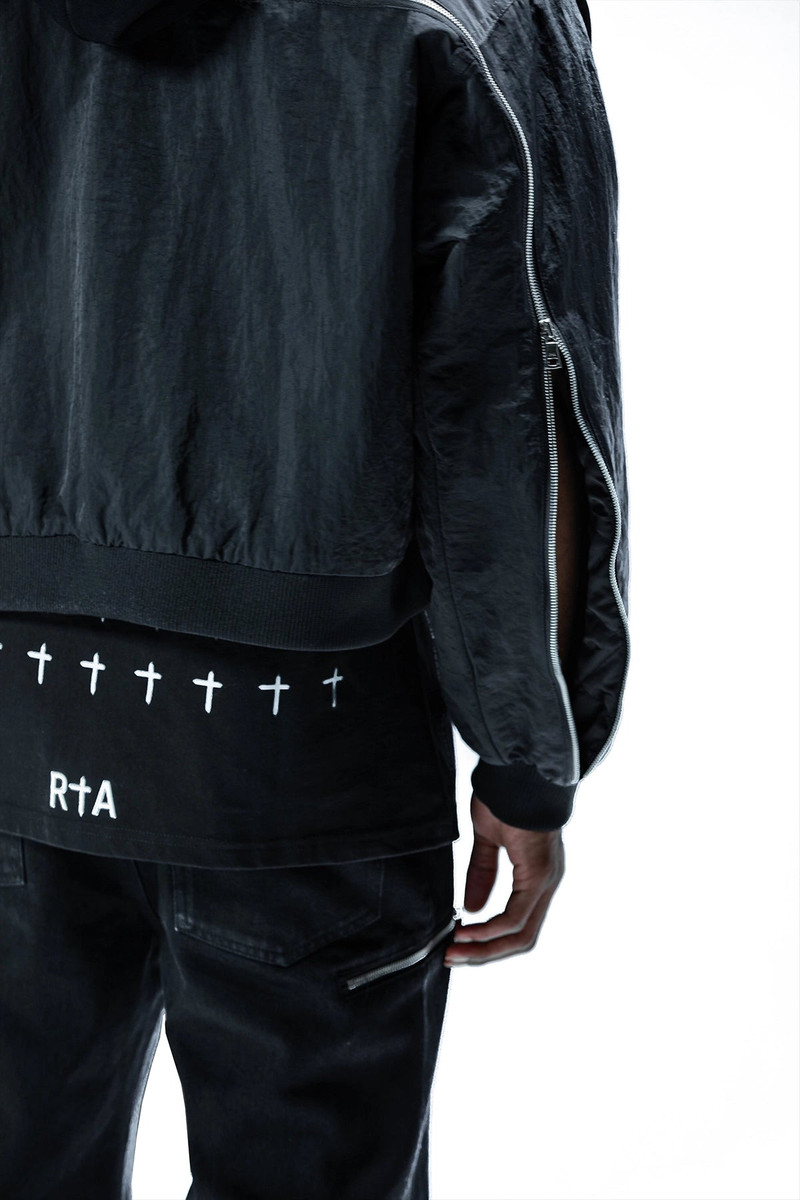 RTA X DDG MICKIE JACKET | BLACK ZIPPERS 5