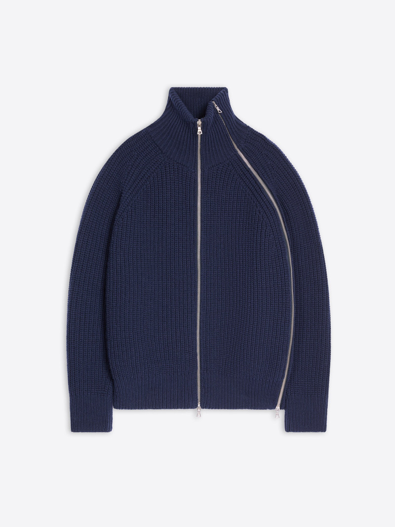 ZIPPED WOOL SWEATER 1