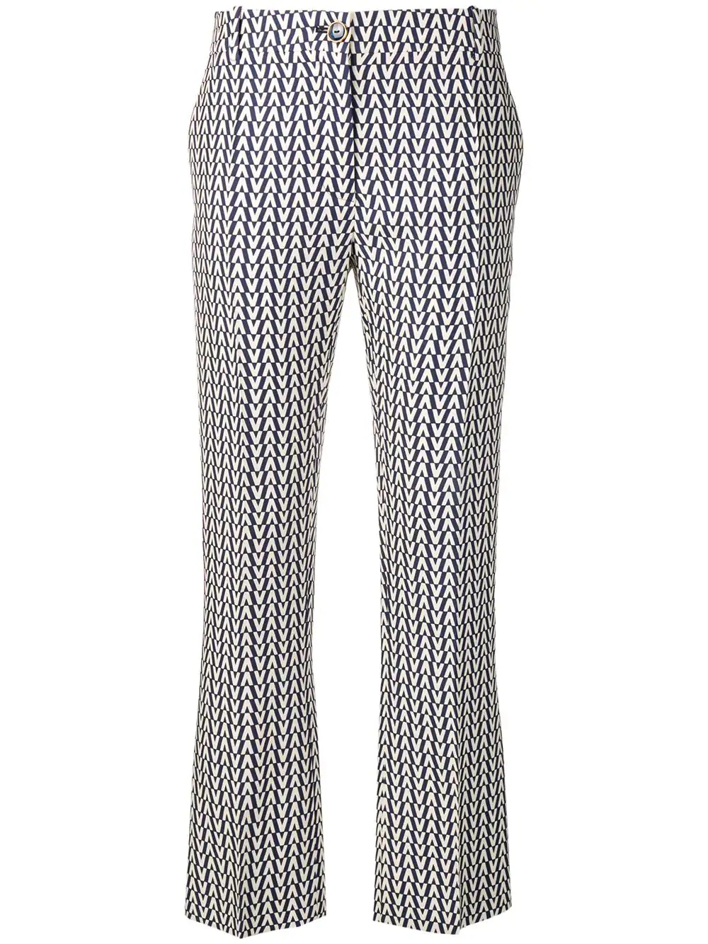 logo print  trousers - 1