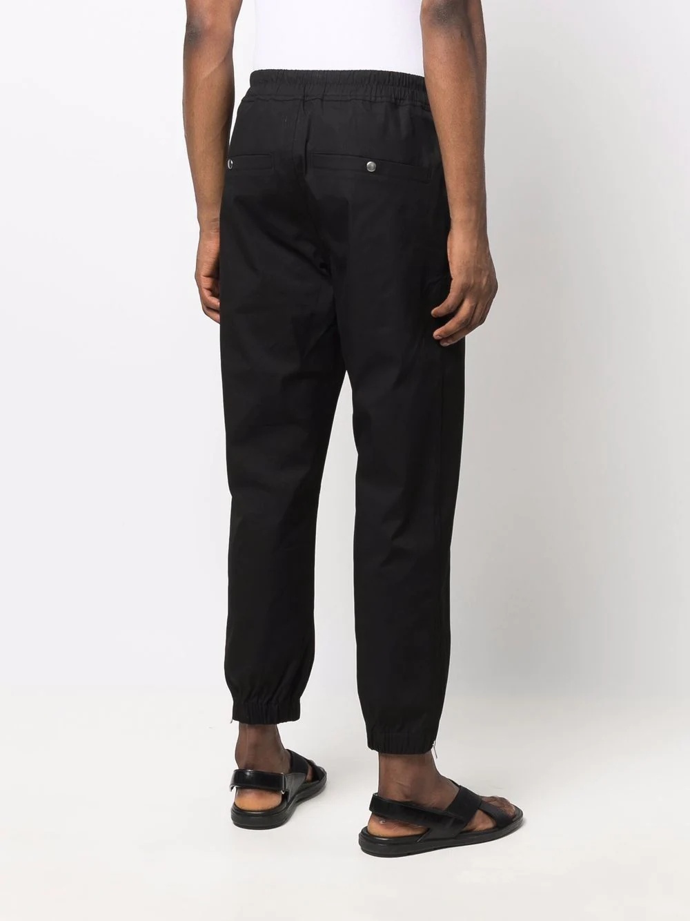 drawstring track pants - 4