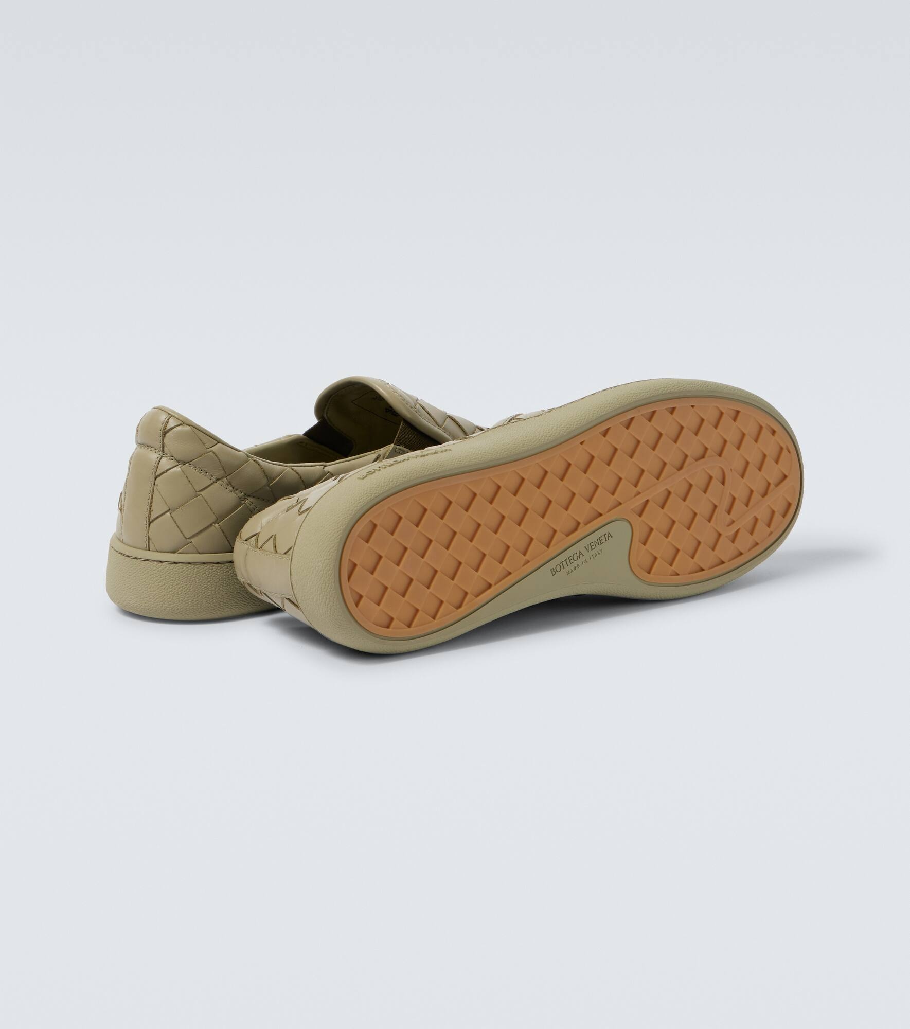 Sawyer Intrecciato leather sneakers - 7