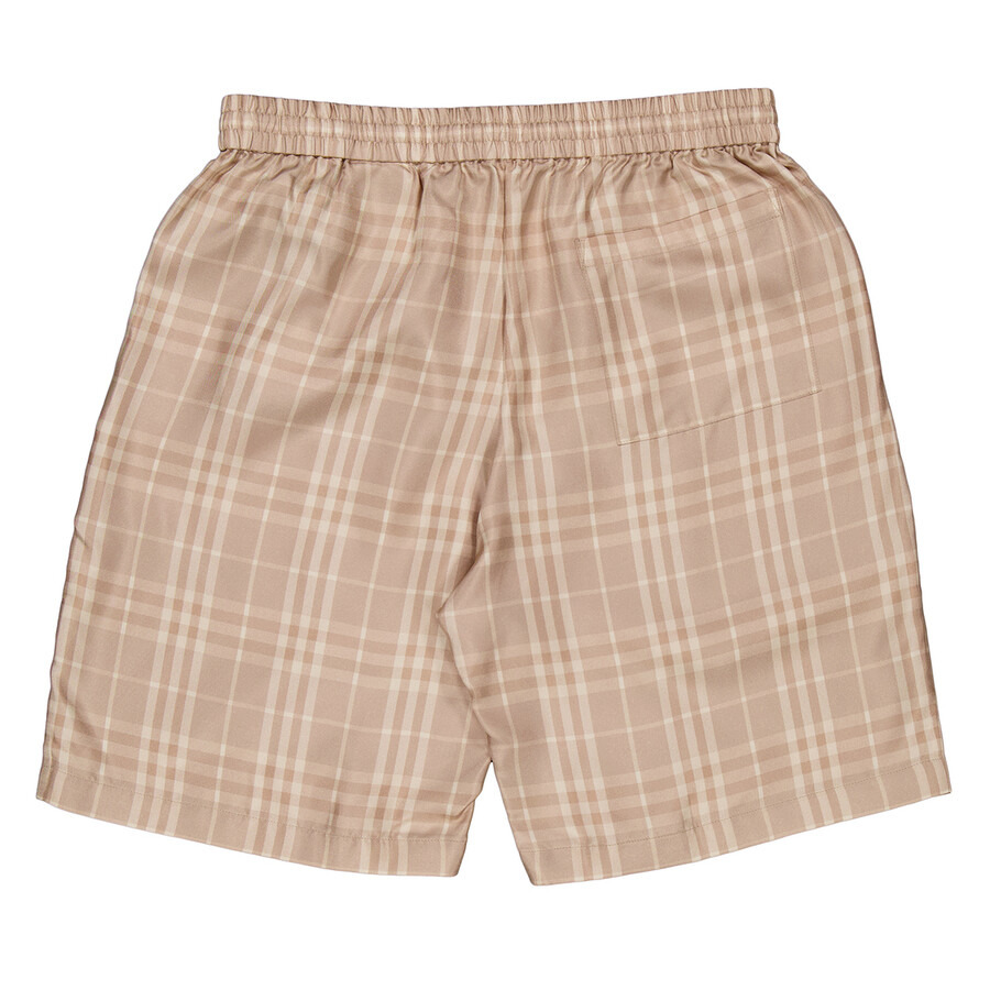 Burberry Checked Elasticated-Waist Shorts - 6