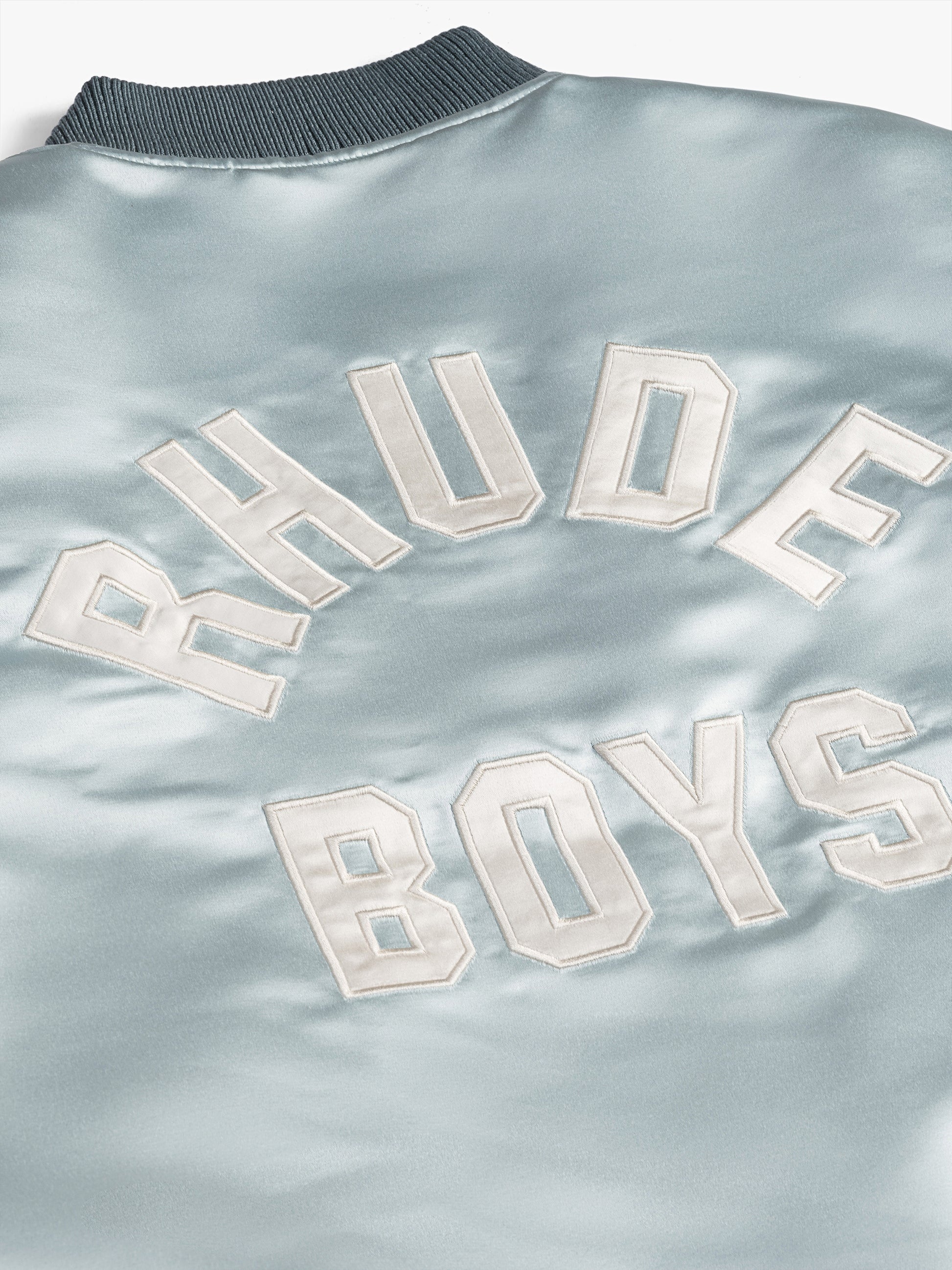 RHUDE BOYS 02 SATIN BOMBER - 5