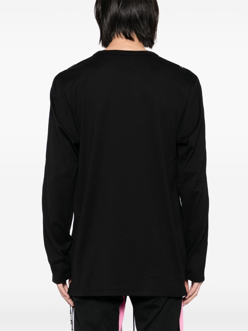 logo-tape T-shirt - 3