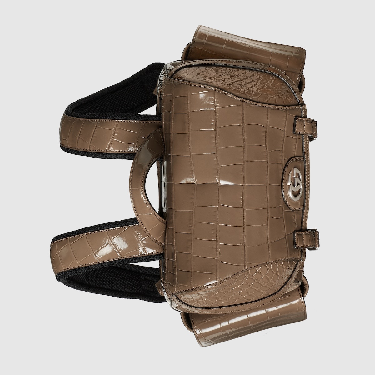 Crocodile backpack with Double G - 6