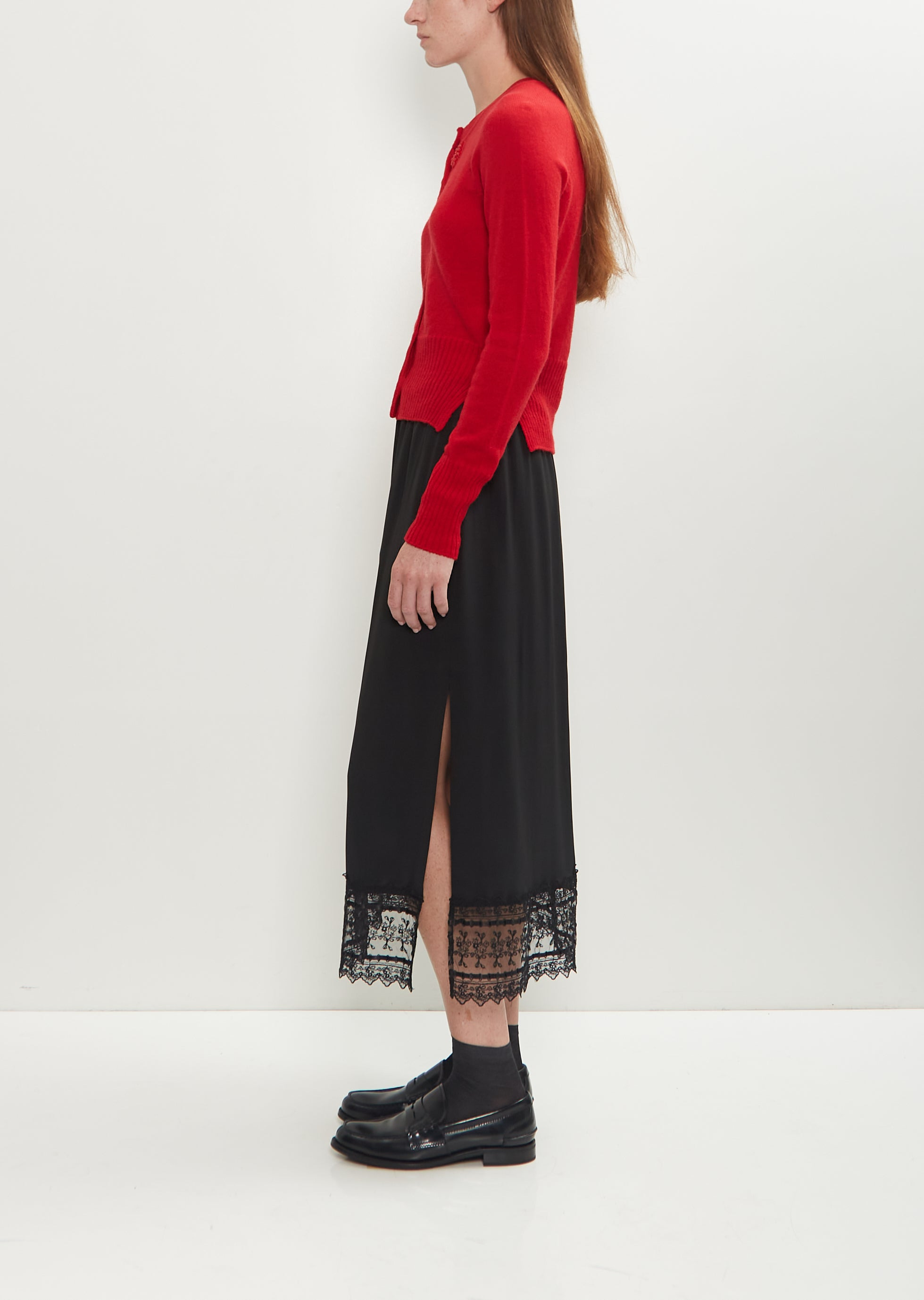 Embellished Cashmere Relaxed Cardigan - 2