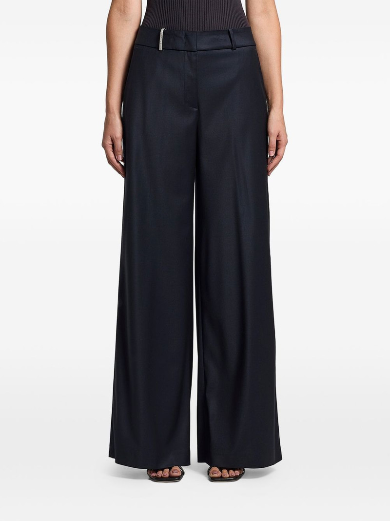 embellished twill trousers 1