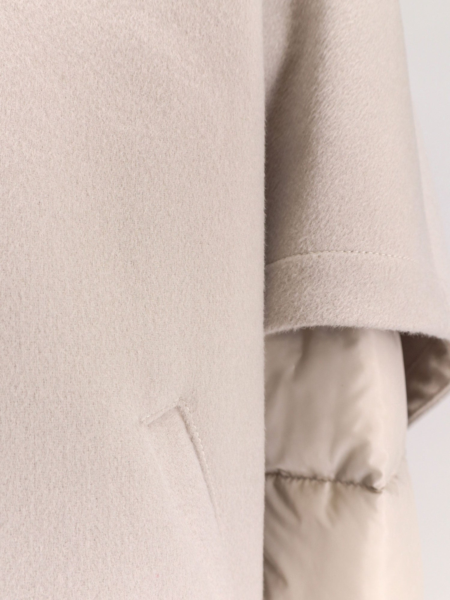 MOORER - Moorer Pegaso-Cwr Sleeveless Wool And Cashmere Coat - 4