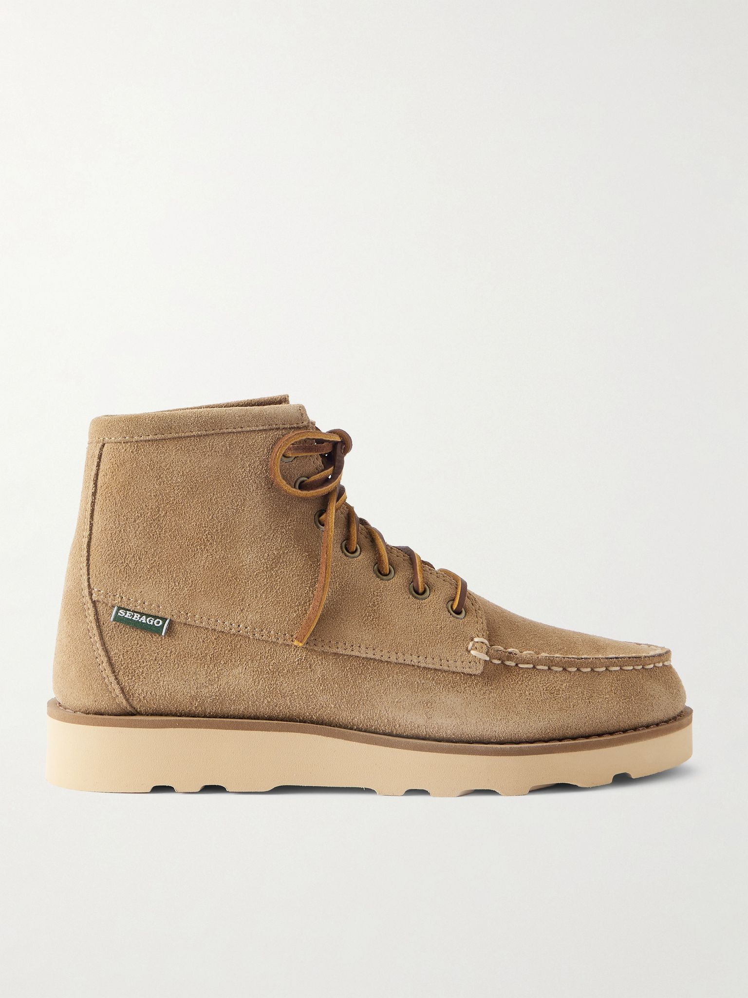 Tala Suede Boots Beige - 1