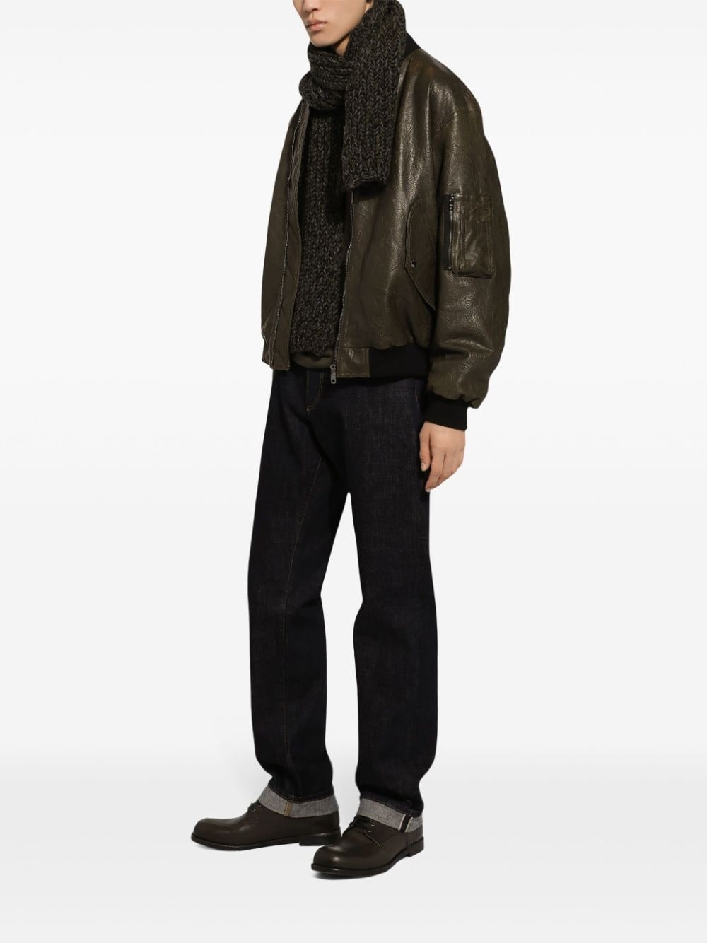 logo-tag jeans - 3
