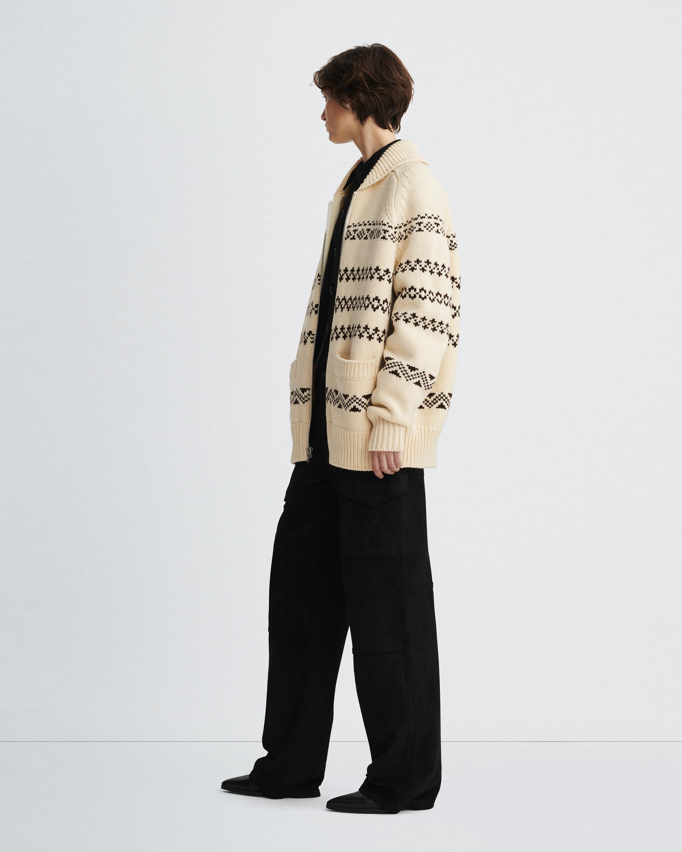 Brooke Italian Wool Cardigan
Oversized Fit - 4