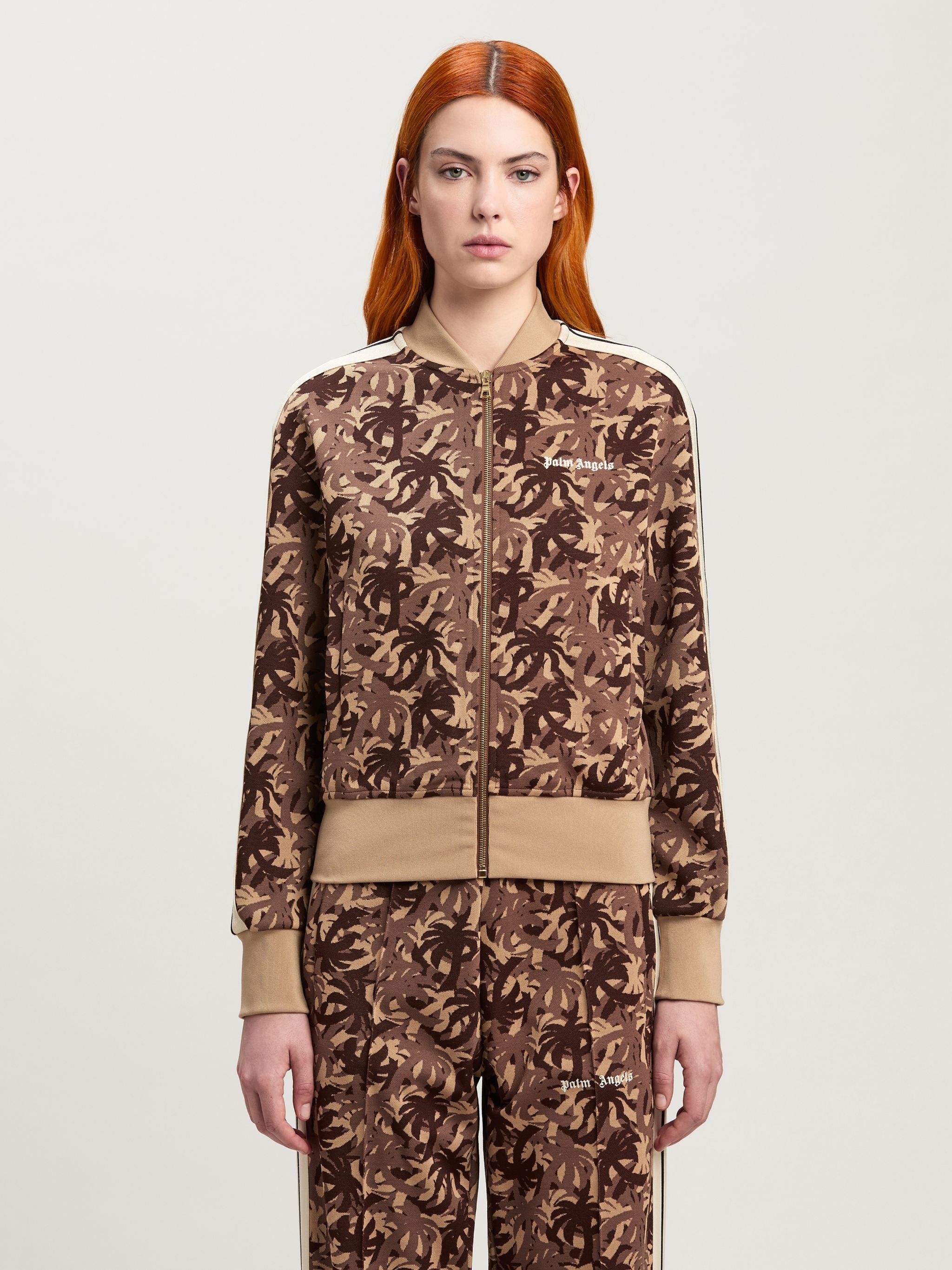 Camouflage bomber track Jacket - 3
