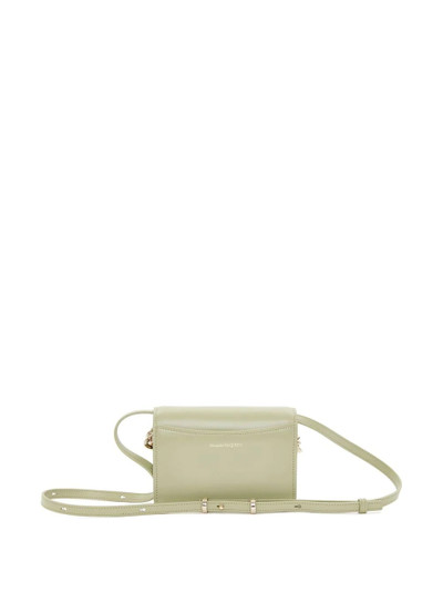 Alexander McQueen Four Ring leather crossbody bag outlook