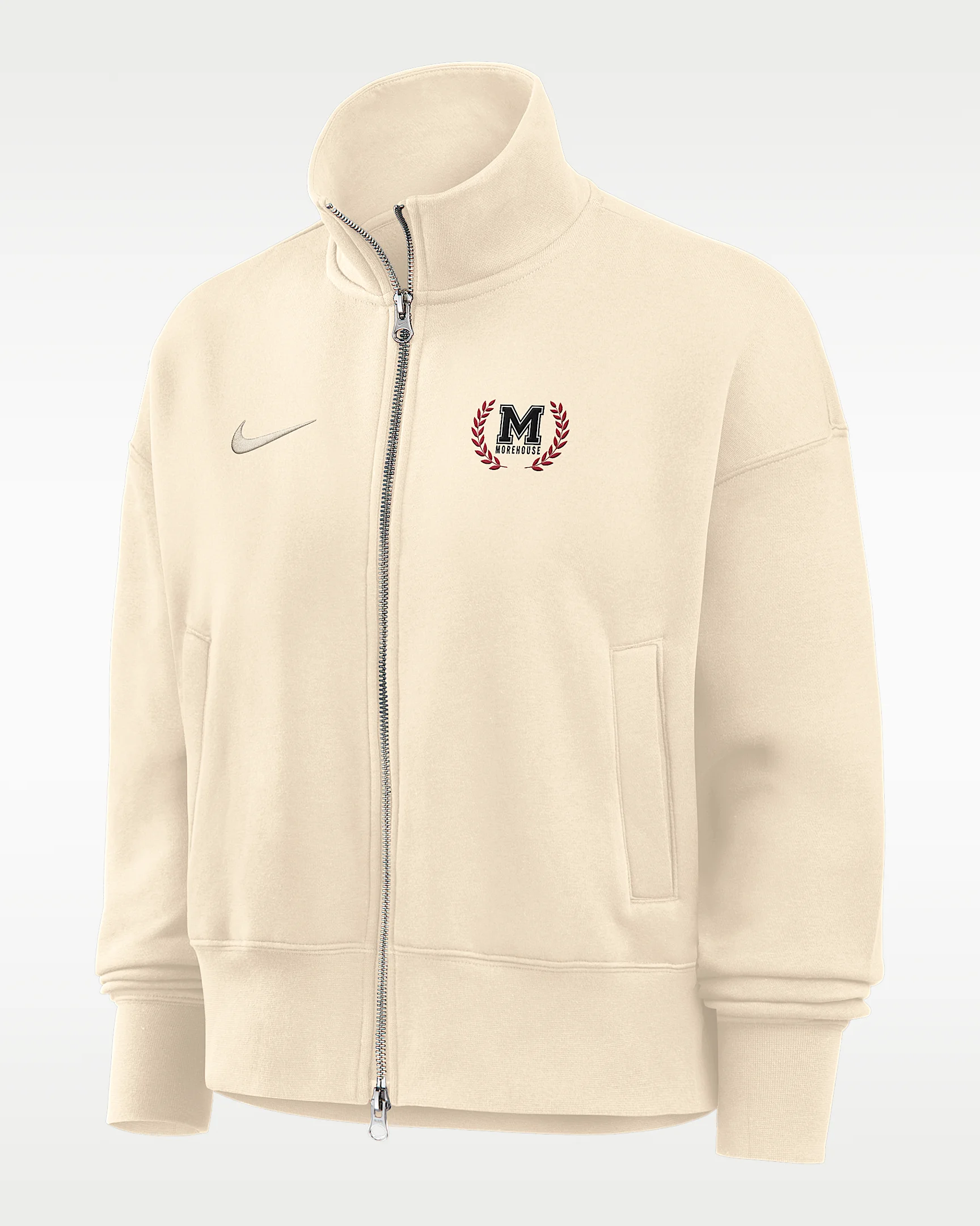 Nike College (Morehouse College) Women's Nike Phoenix Fleece Track Jacket - 1