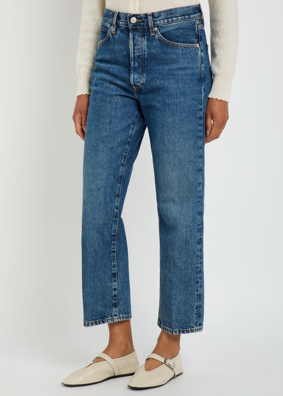 Frame The Vertical Crop Straight-leg Jeans - 2