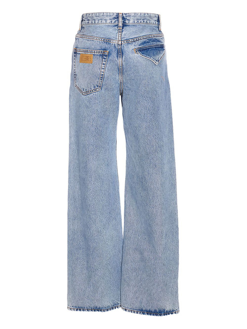 MM6 Maison Margiela wide-leg jeans outlook