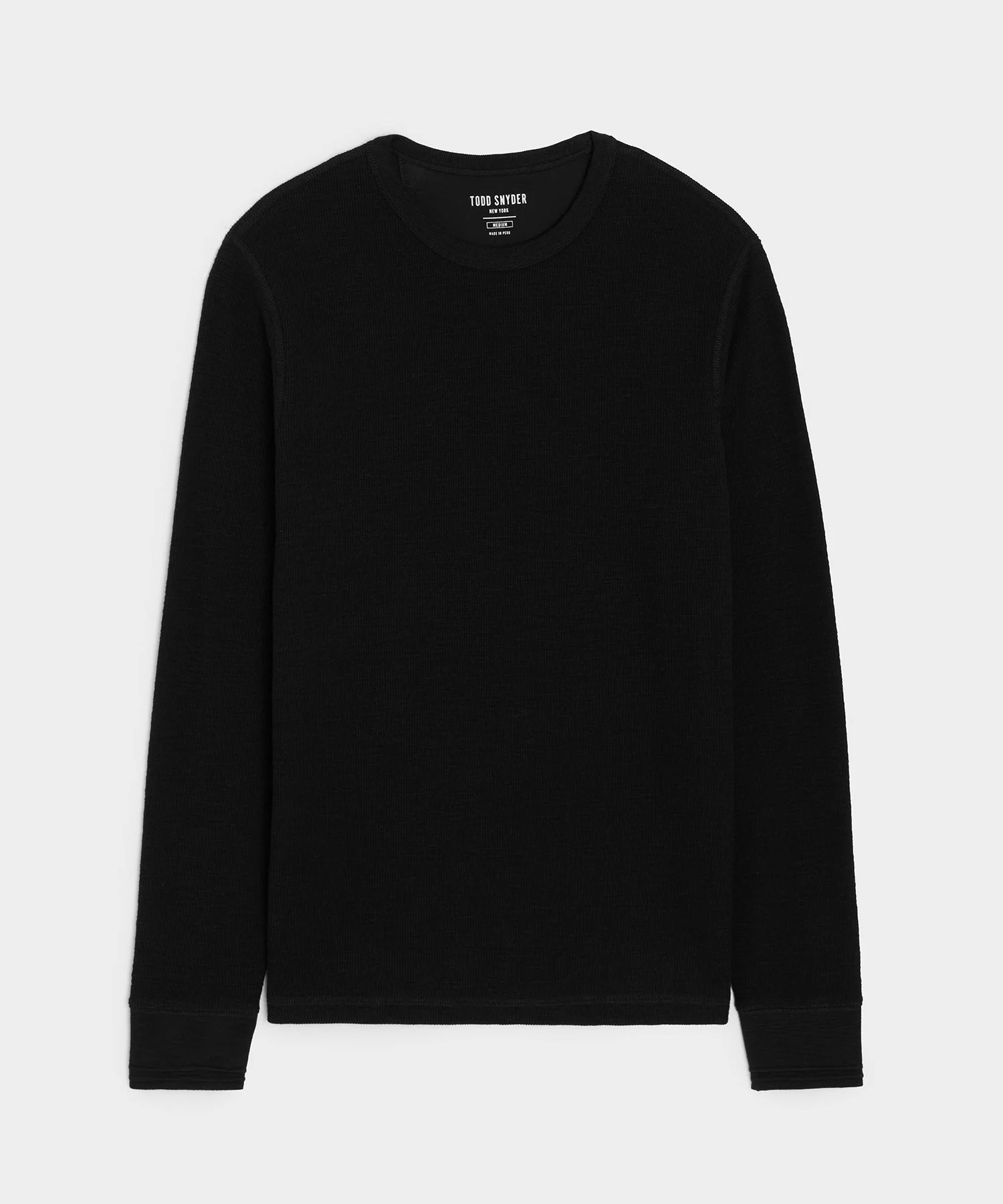 Lightweight Mini Waffle Tee - 1
