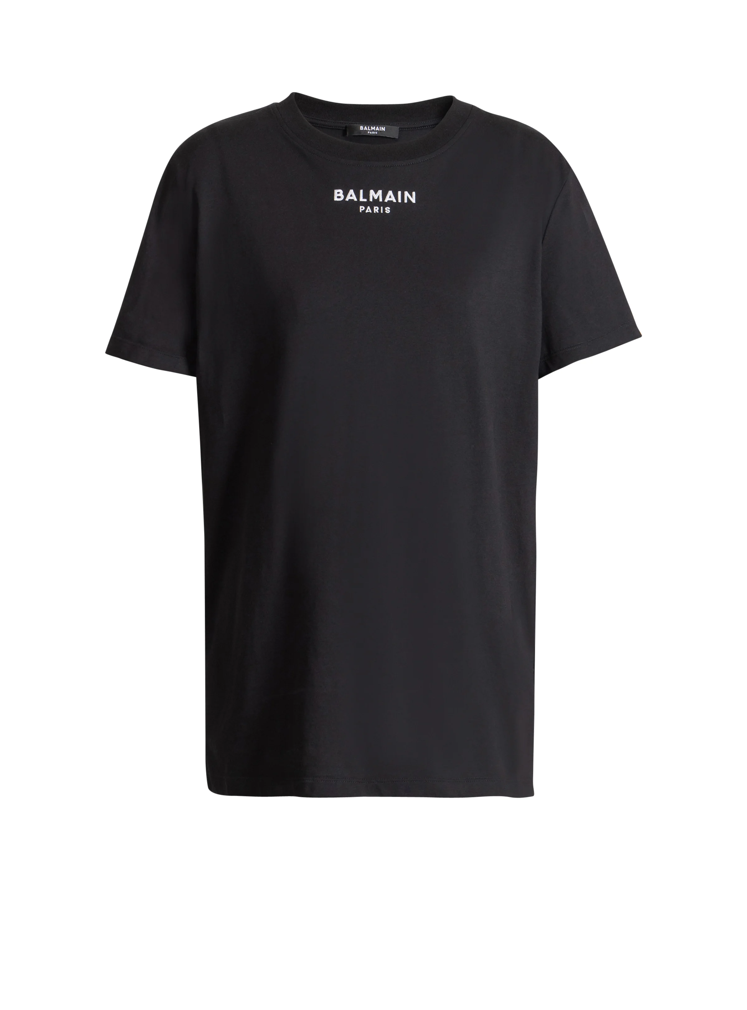 Embroidered Balmain Paris T-shirt - 1
