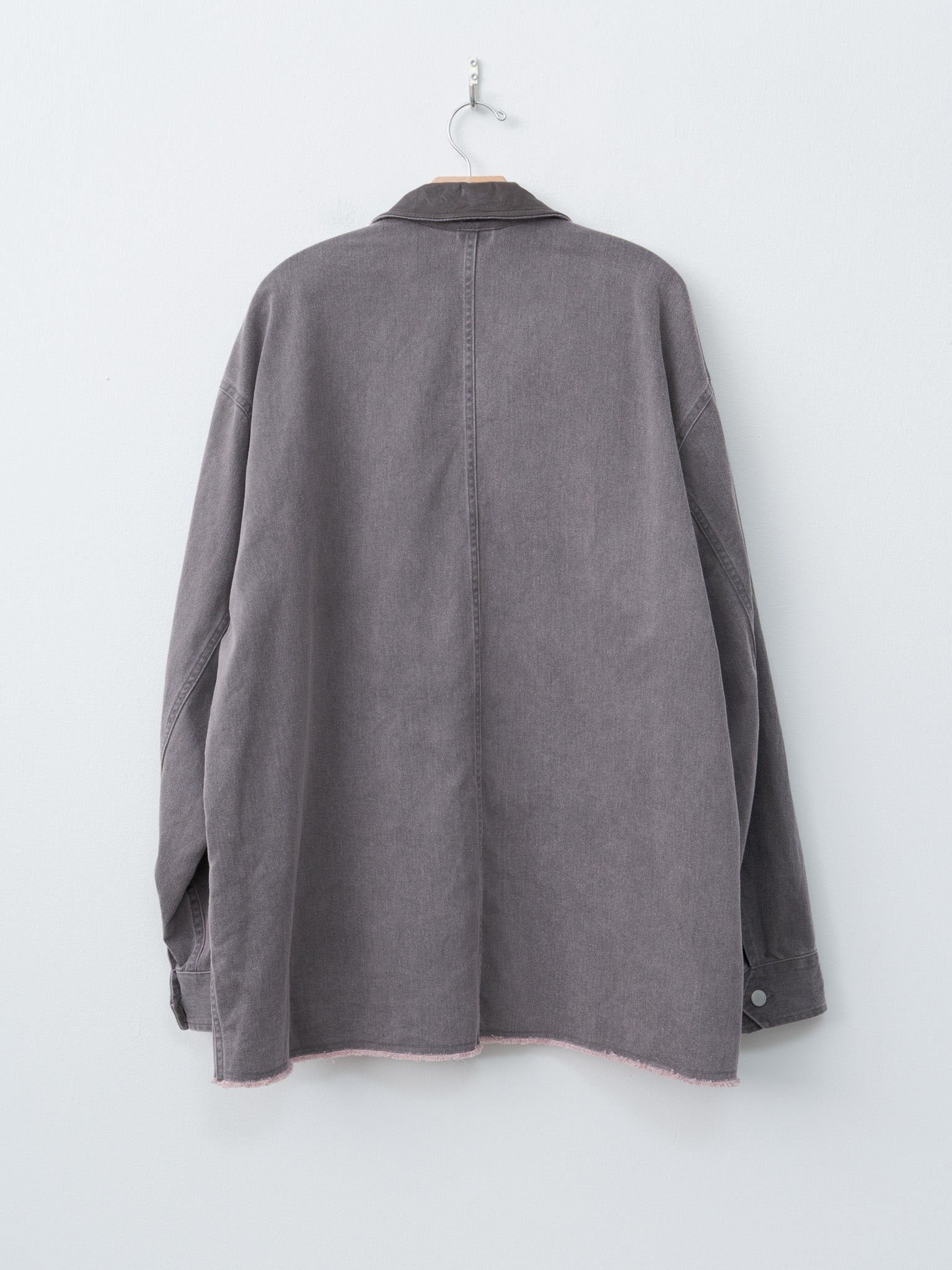 Cotton Cut-Off Coverall Jacket - Dusty Pink - 9