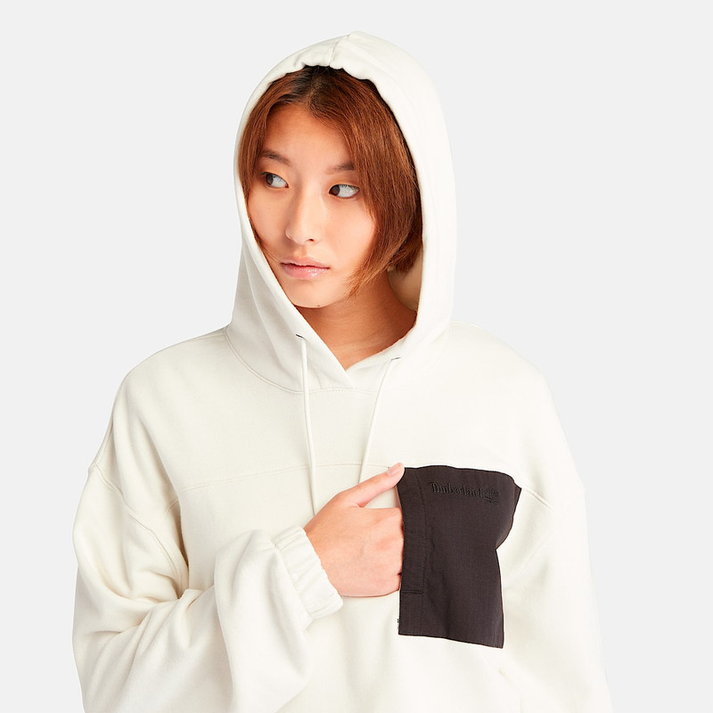 Women's Mixed-Media Hoodie 6