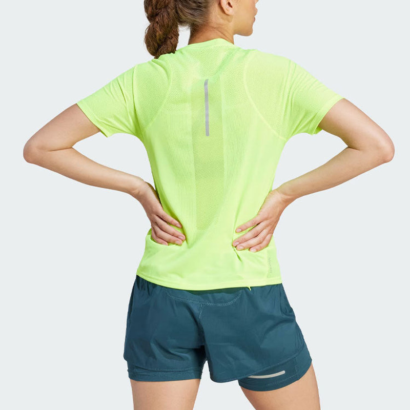 (WMNS) adidas Ultimate Knit T-Shirt 'Green' IM1863 3