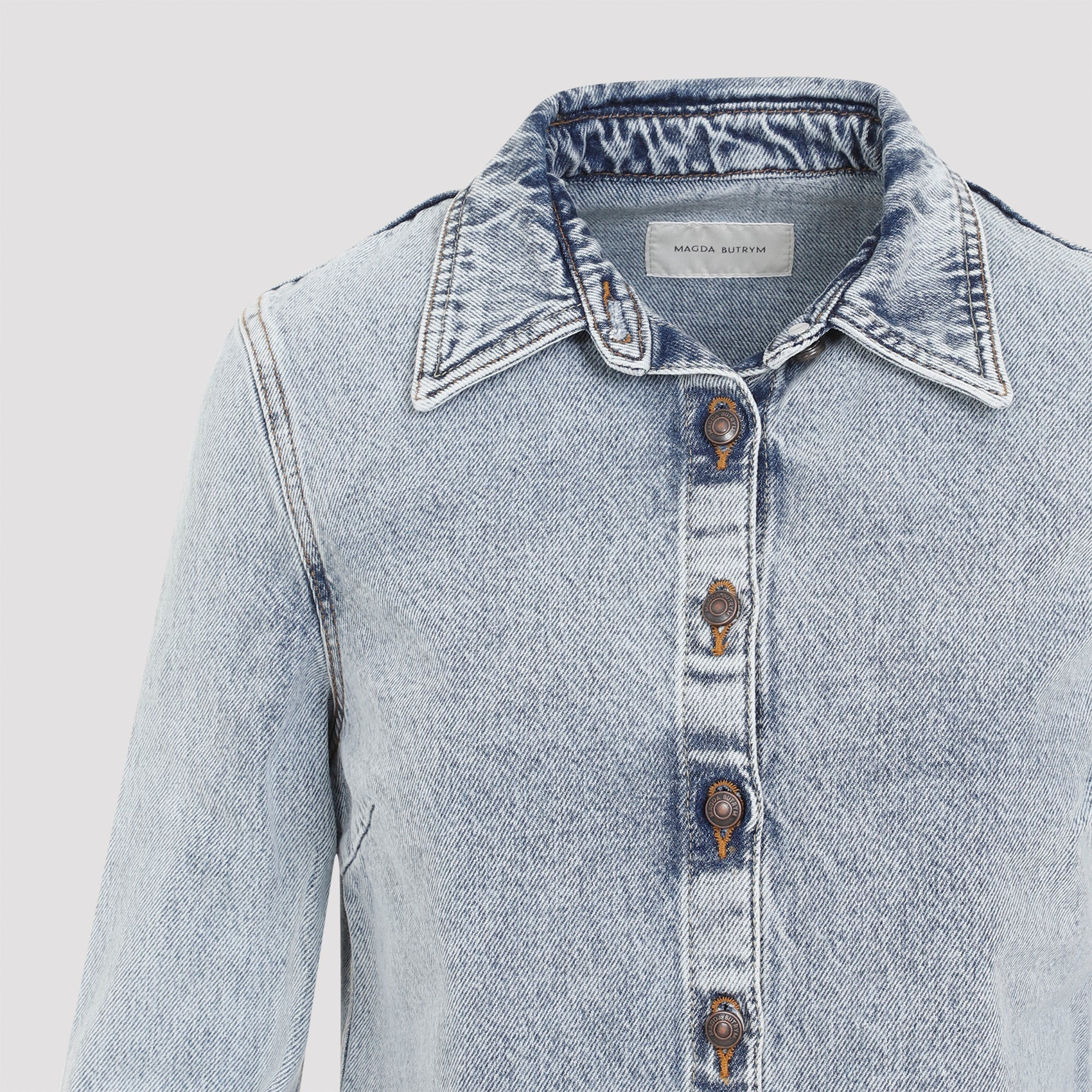 Magda Butrym Denim Shirt Women - 3