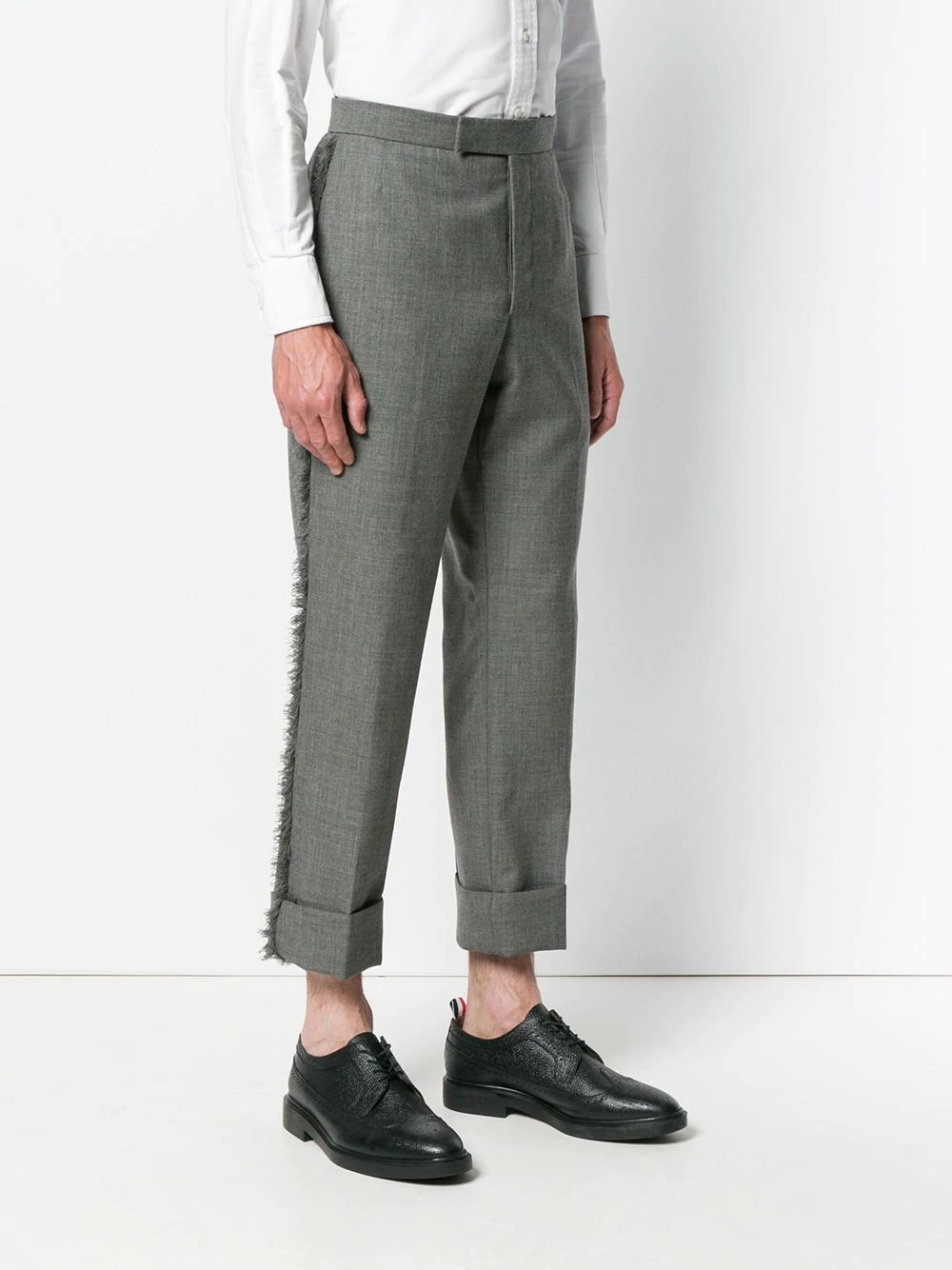 Frayed Edge Classic-Fit Trouser - 3