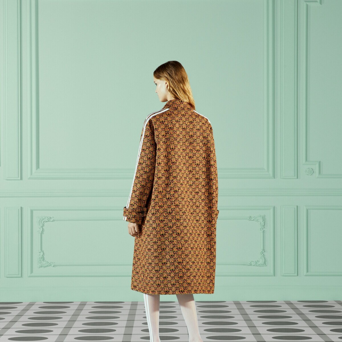 adidas x Gucci GG Trefoil coat - 7
