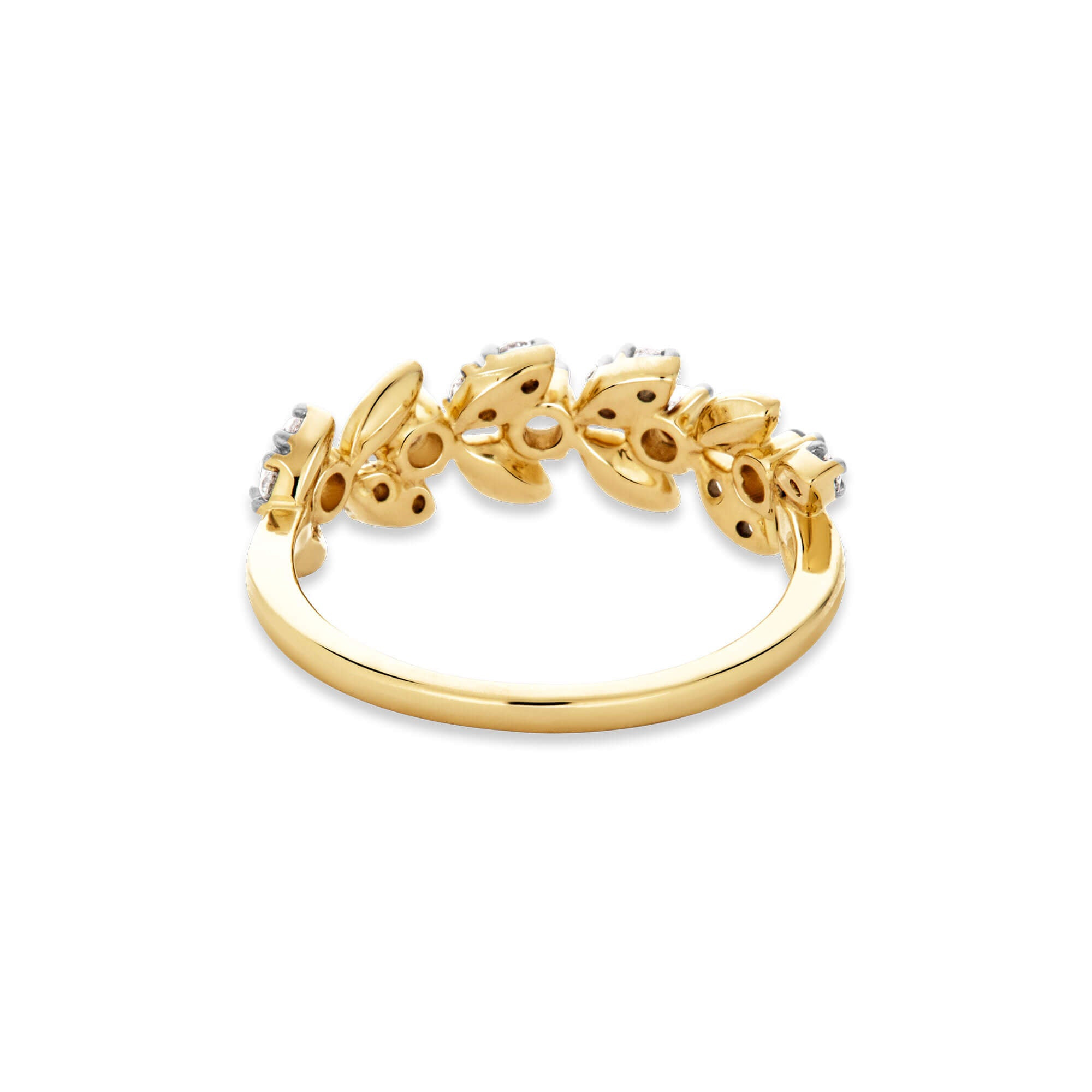 Flower Crown Diamond Ring - 4