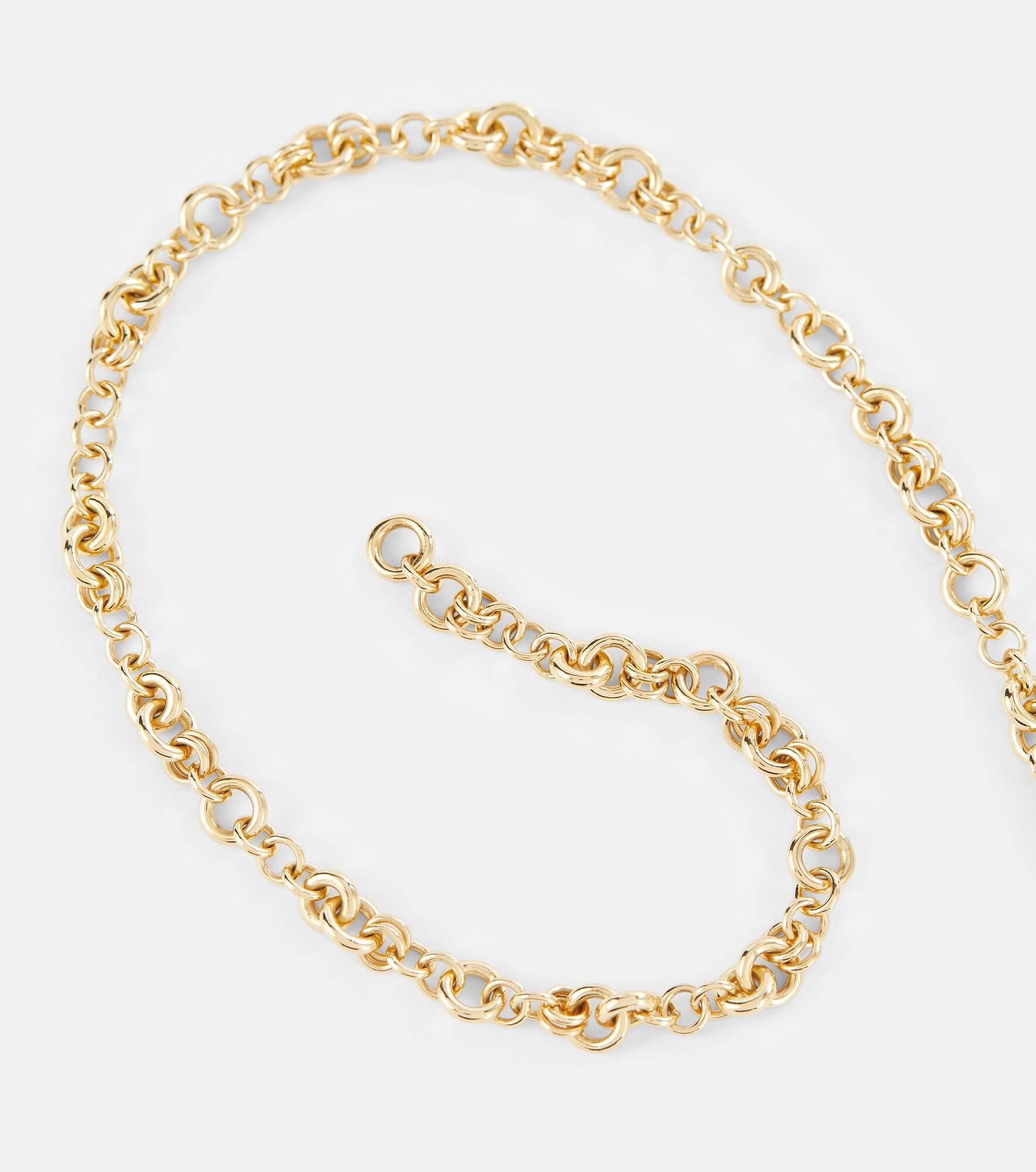 Helio 18kt yellow gold chain necklace - 6