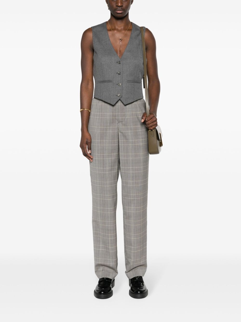 Pura high-waist straight-leg trousers - 2