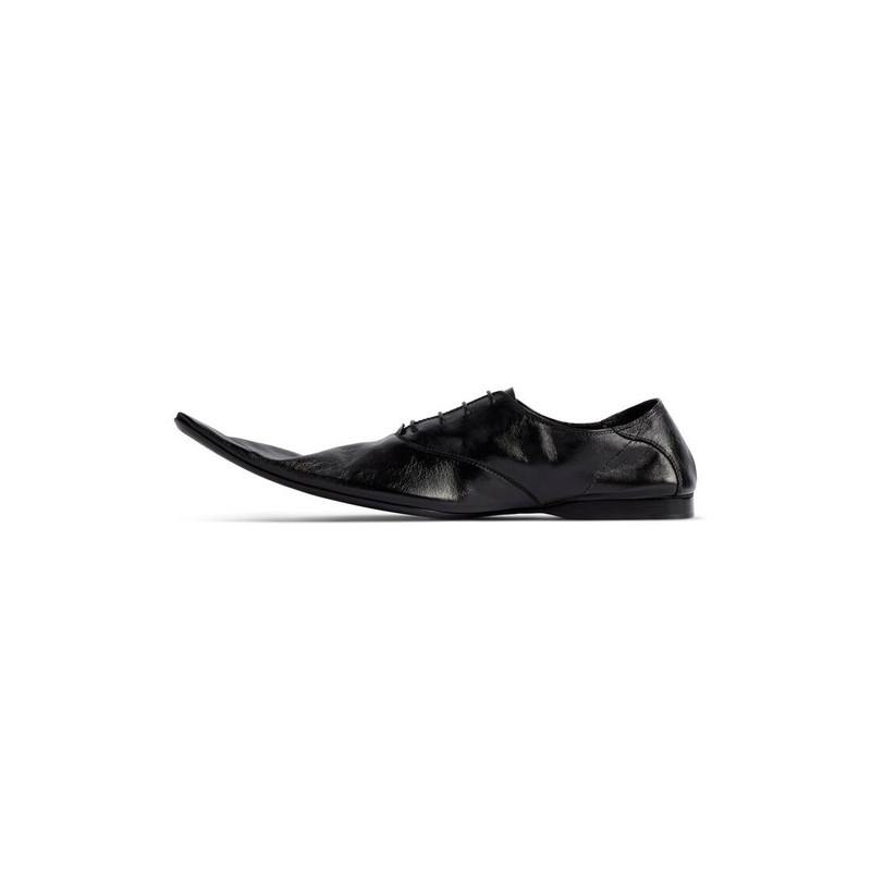 BALENCIAGA Men's Ultra Soft Derby  in Black outlook