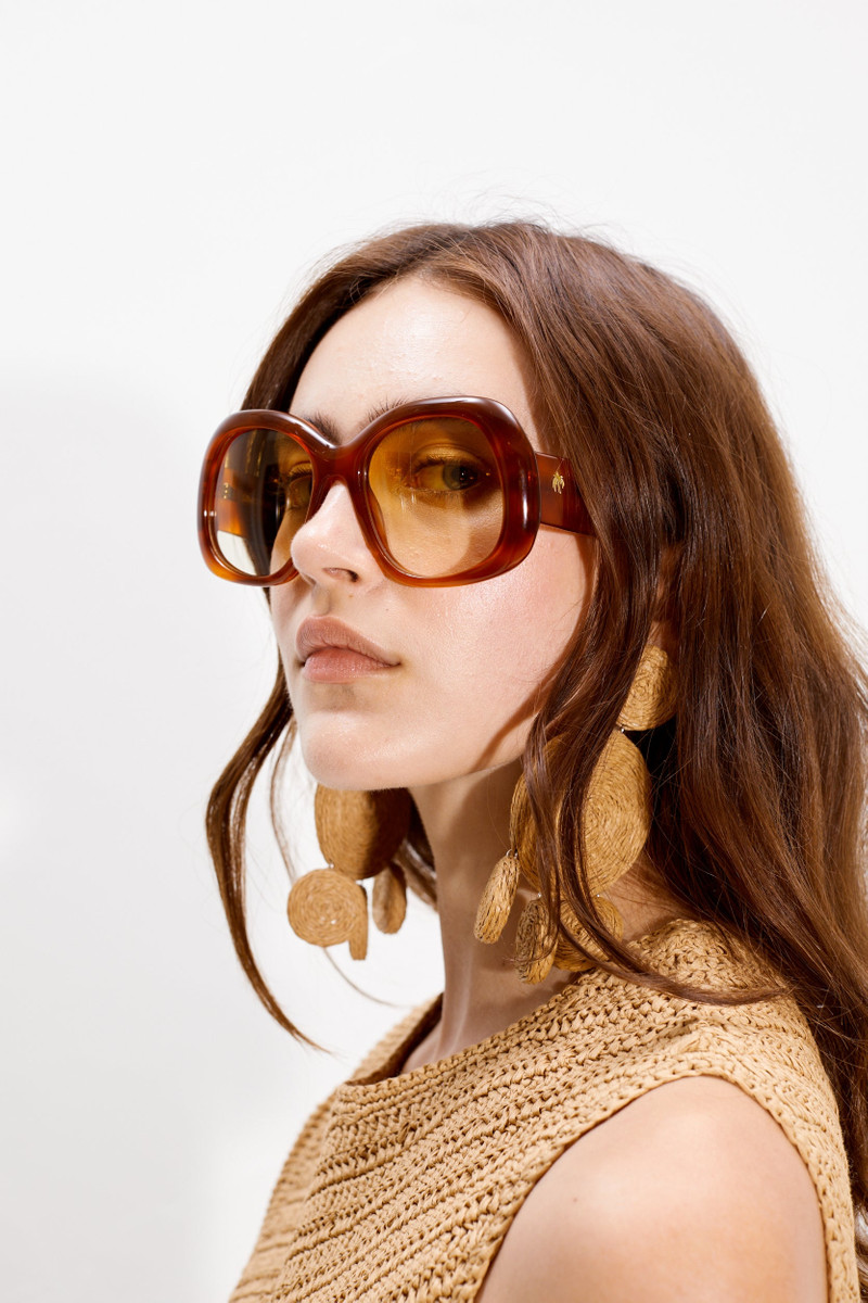 Sm X Delarge Faro Sunglasses In Havana 5