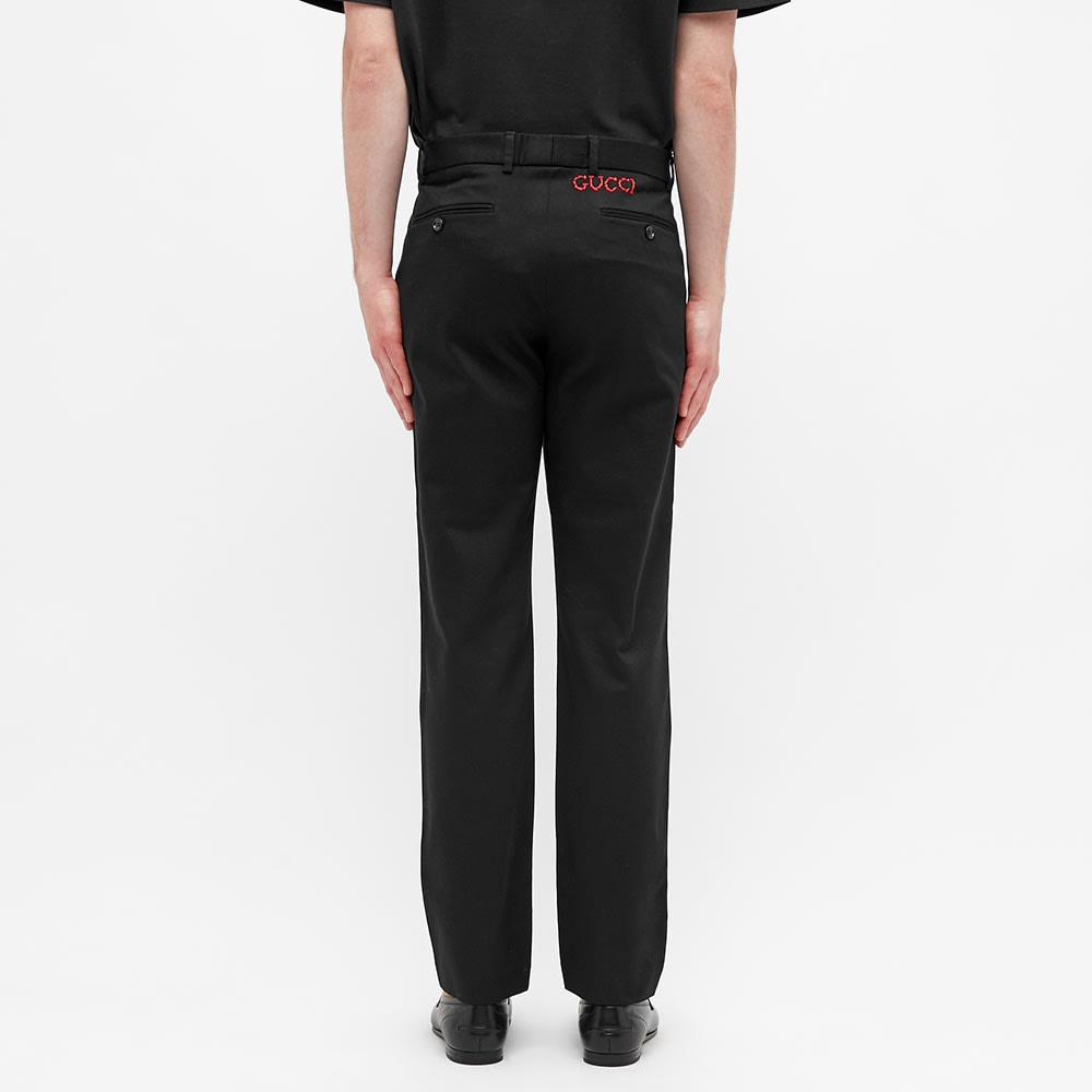 Gucci Logo Regular Chino - 6