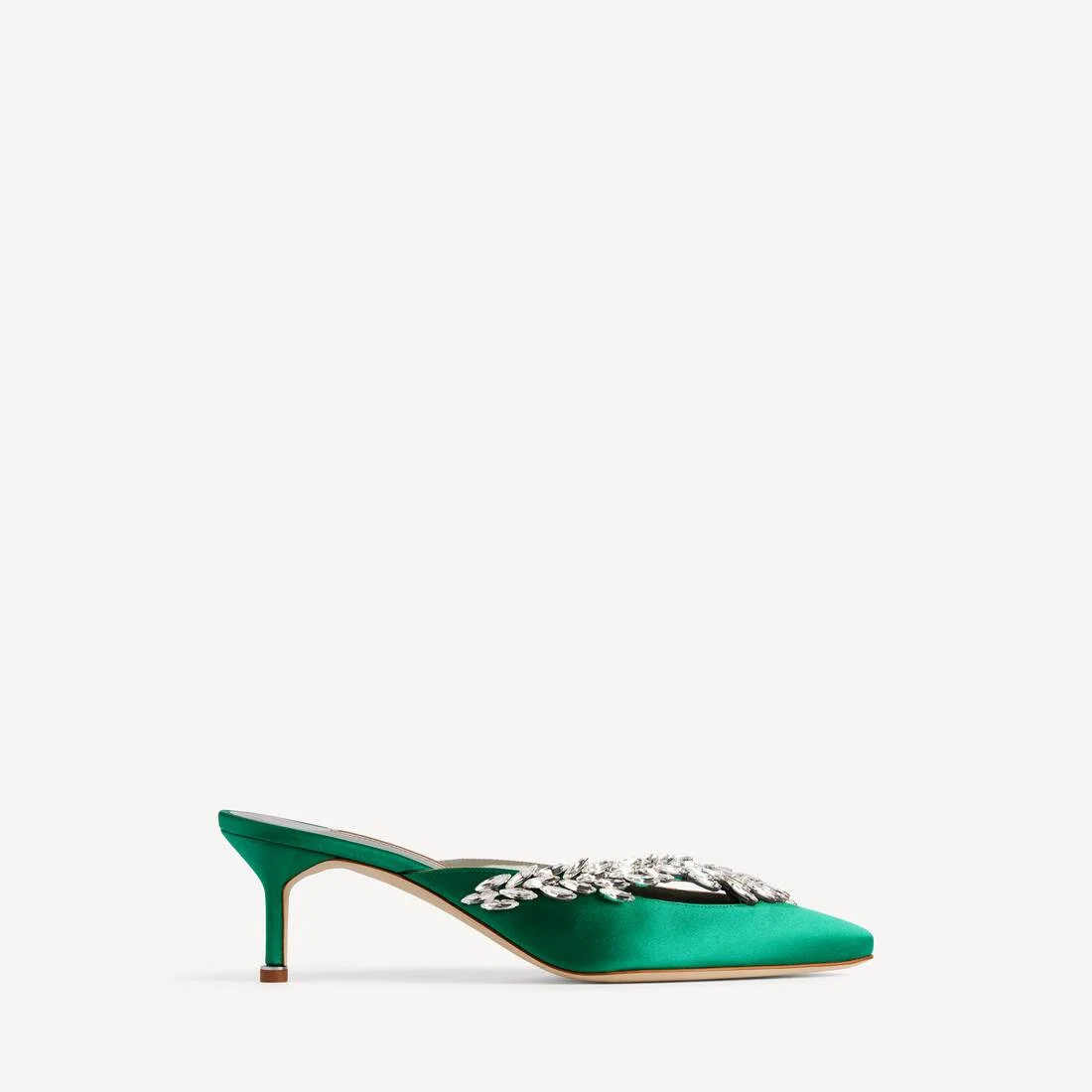 Women's Balenciaga | Manolo Blahnik Mule in Grass - 1