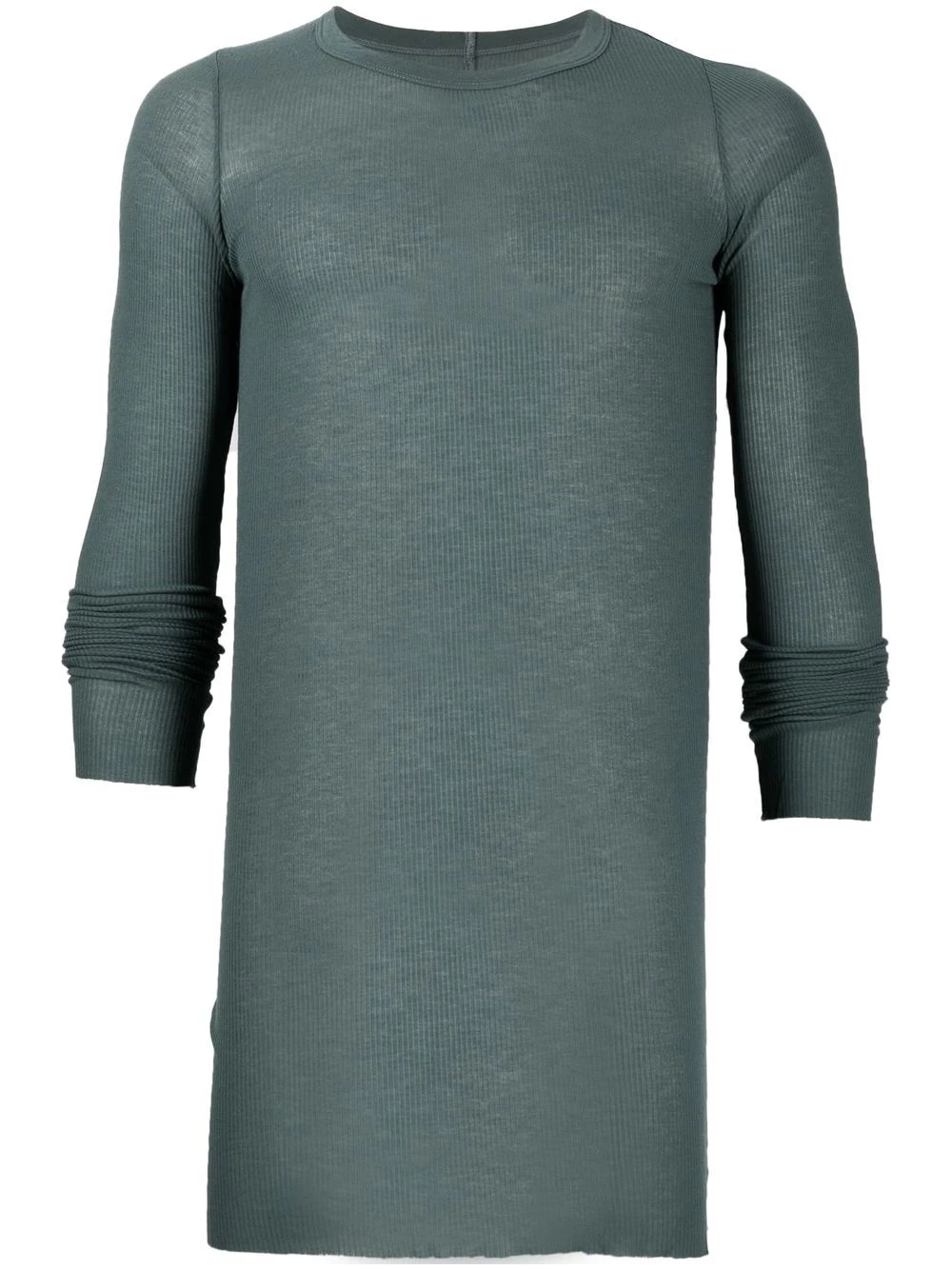 Rib long-sleeve T-shirt - 1