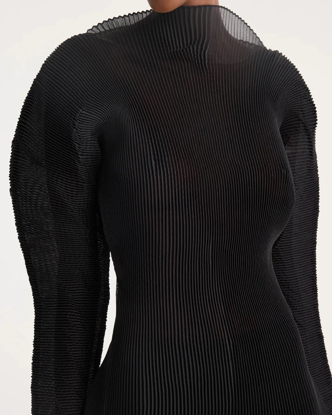 SCULPTURAL PLISSE TOP - 6