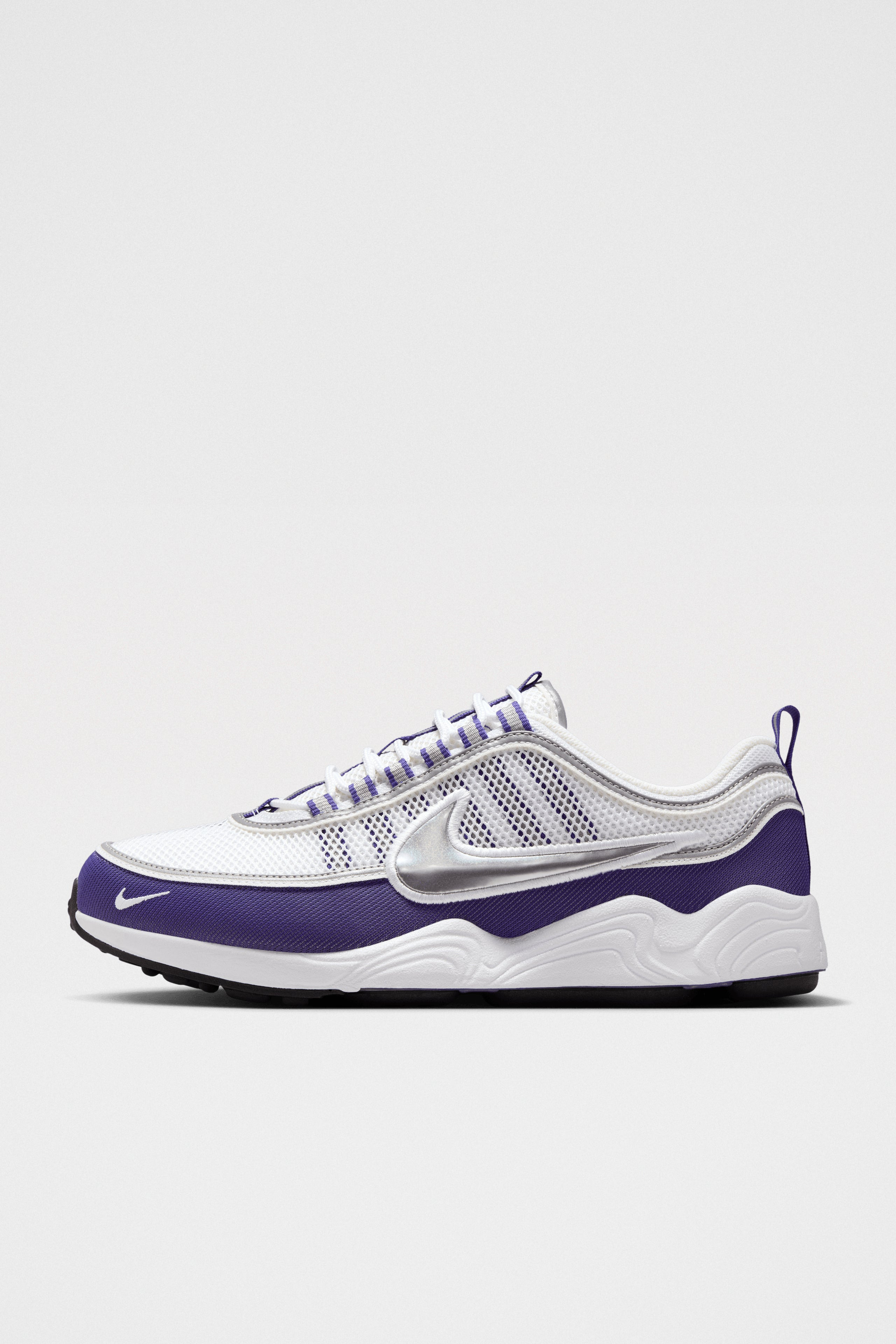 NIKE AIR ZOOM SPIRIDON SP WHITE / METALLIC SILVER - 3